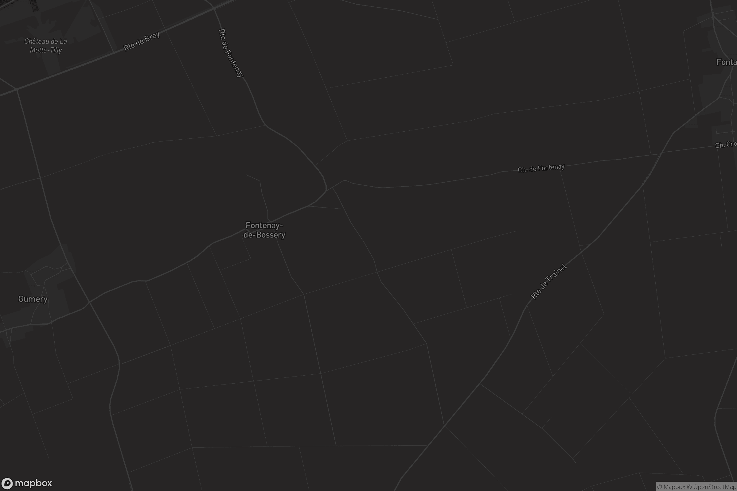 Carte de Fontenay-de-Bossery