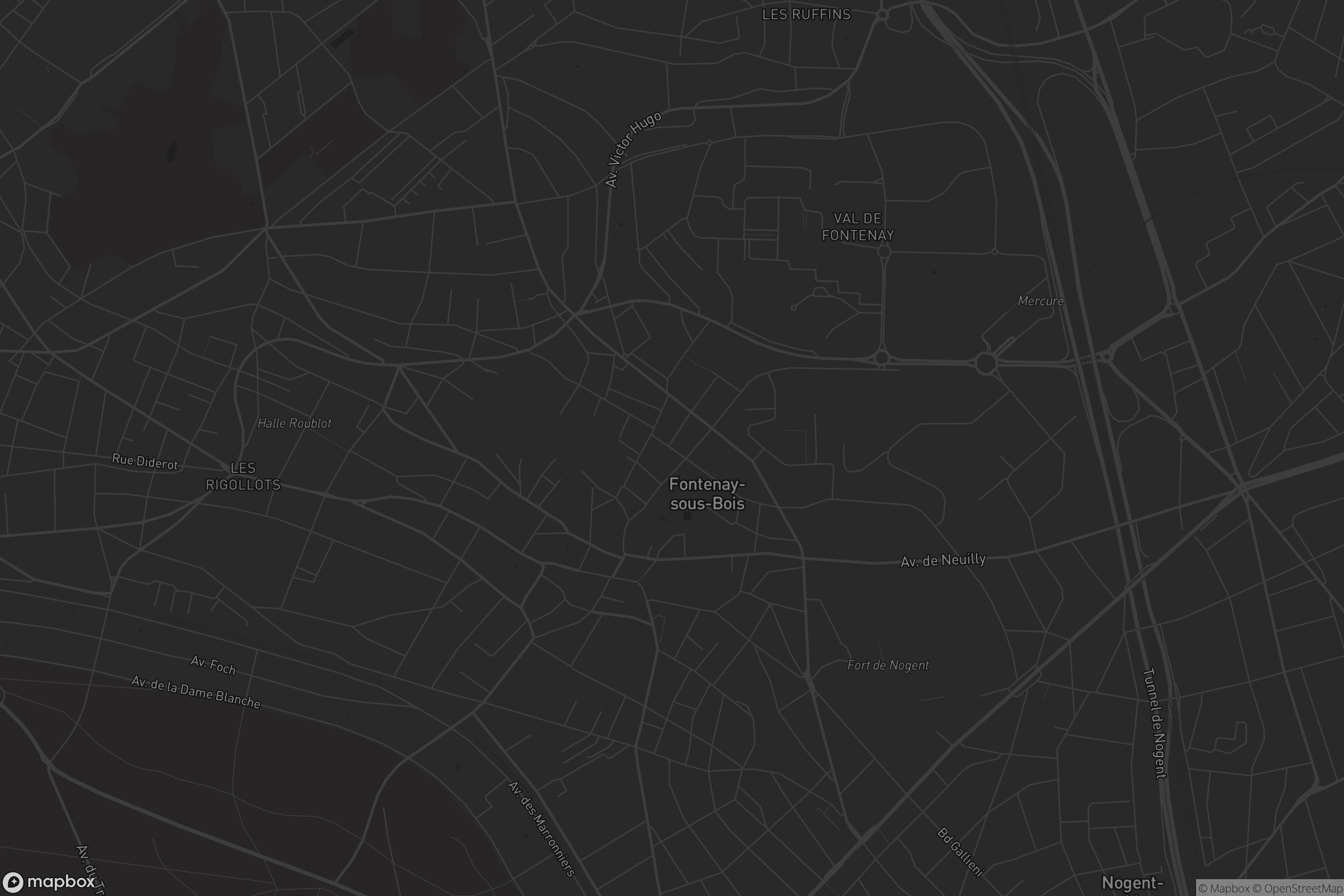 Carte de Fontenay-sous-Bois