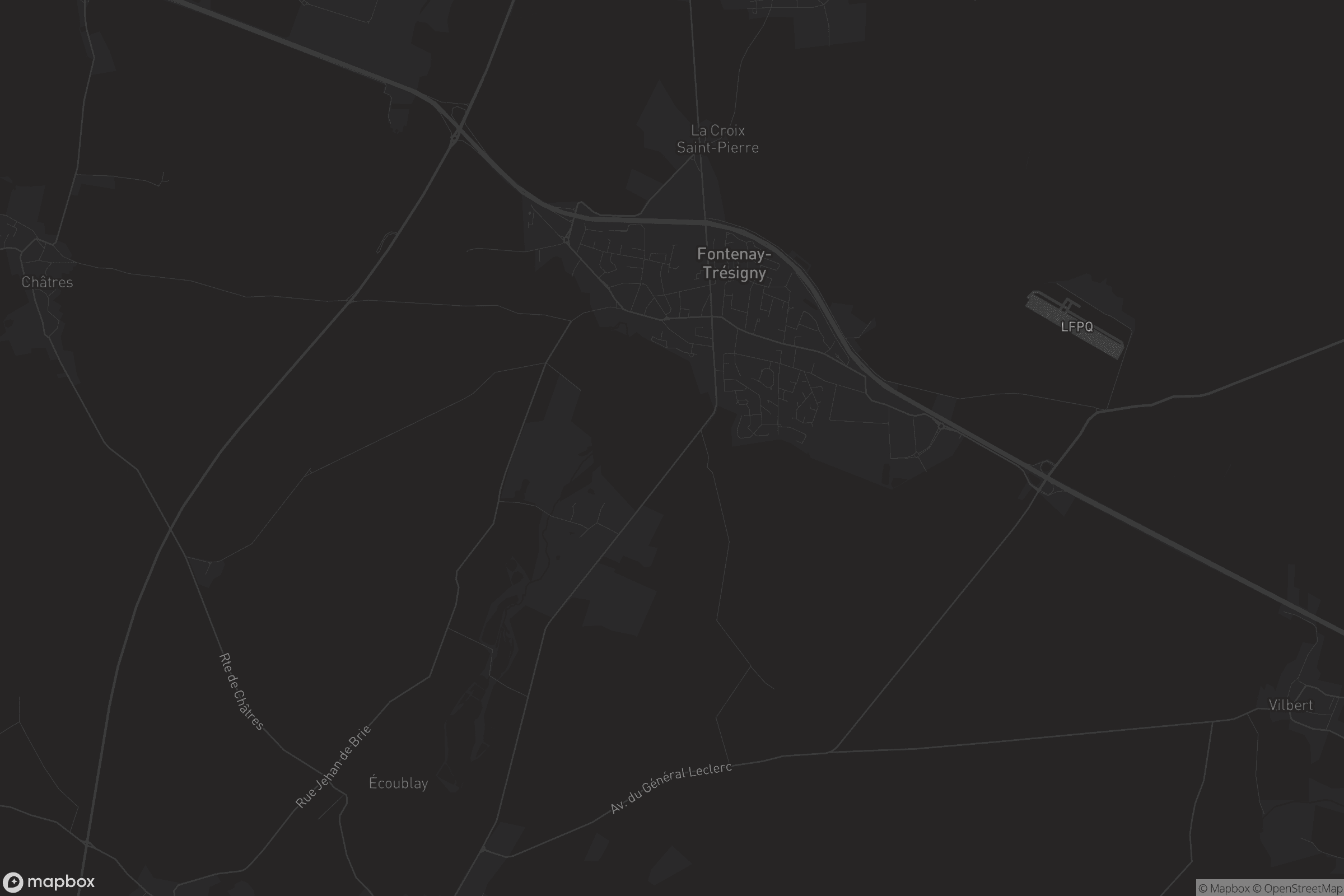 Carte de Fontenay-Trésigny