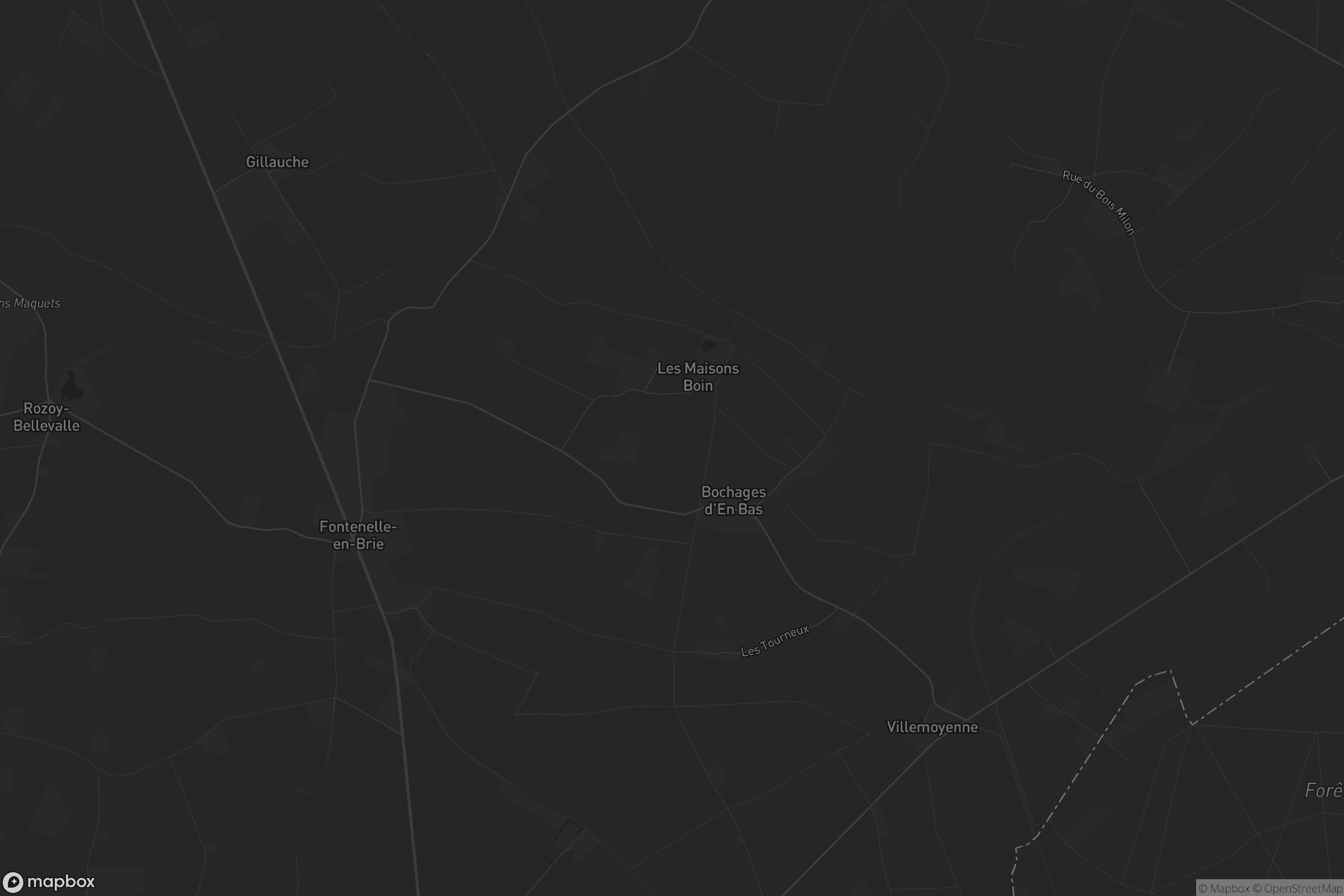 Carte de Fontenelle-en-Brie