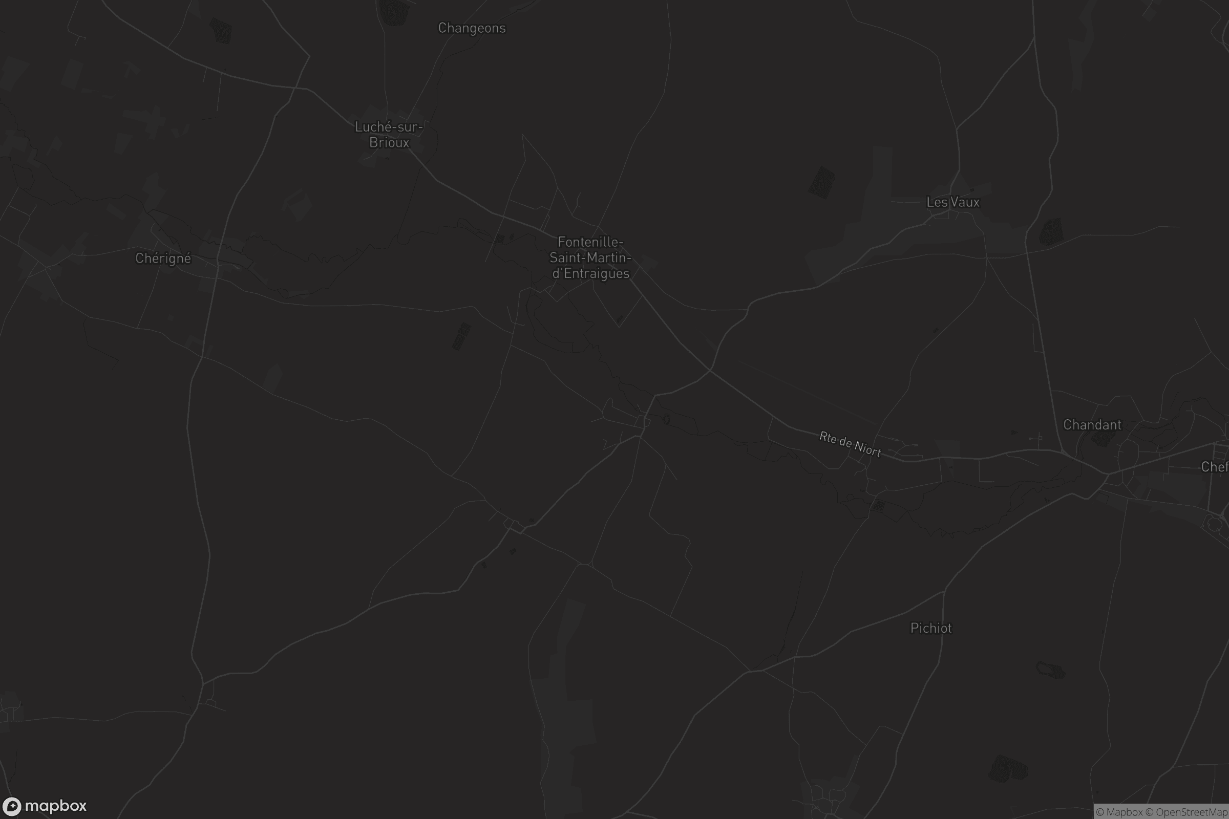 Carte de Fontenille-Saint-Martin-d'Entraigues