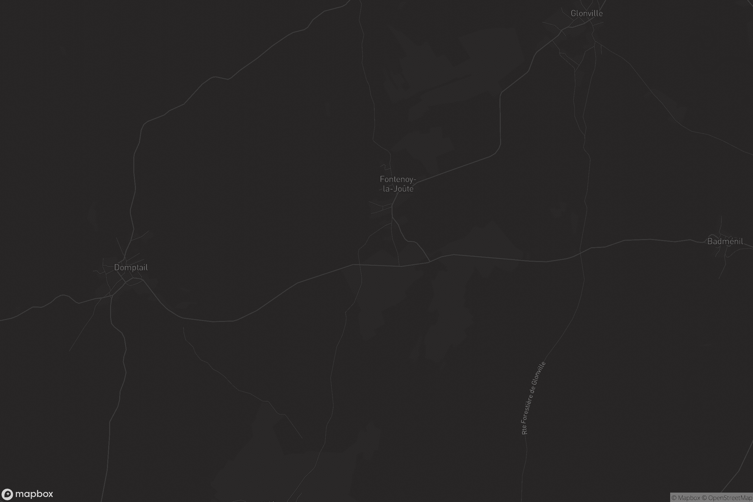 Carte de Fontenoy-la-Joûte