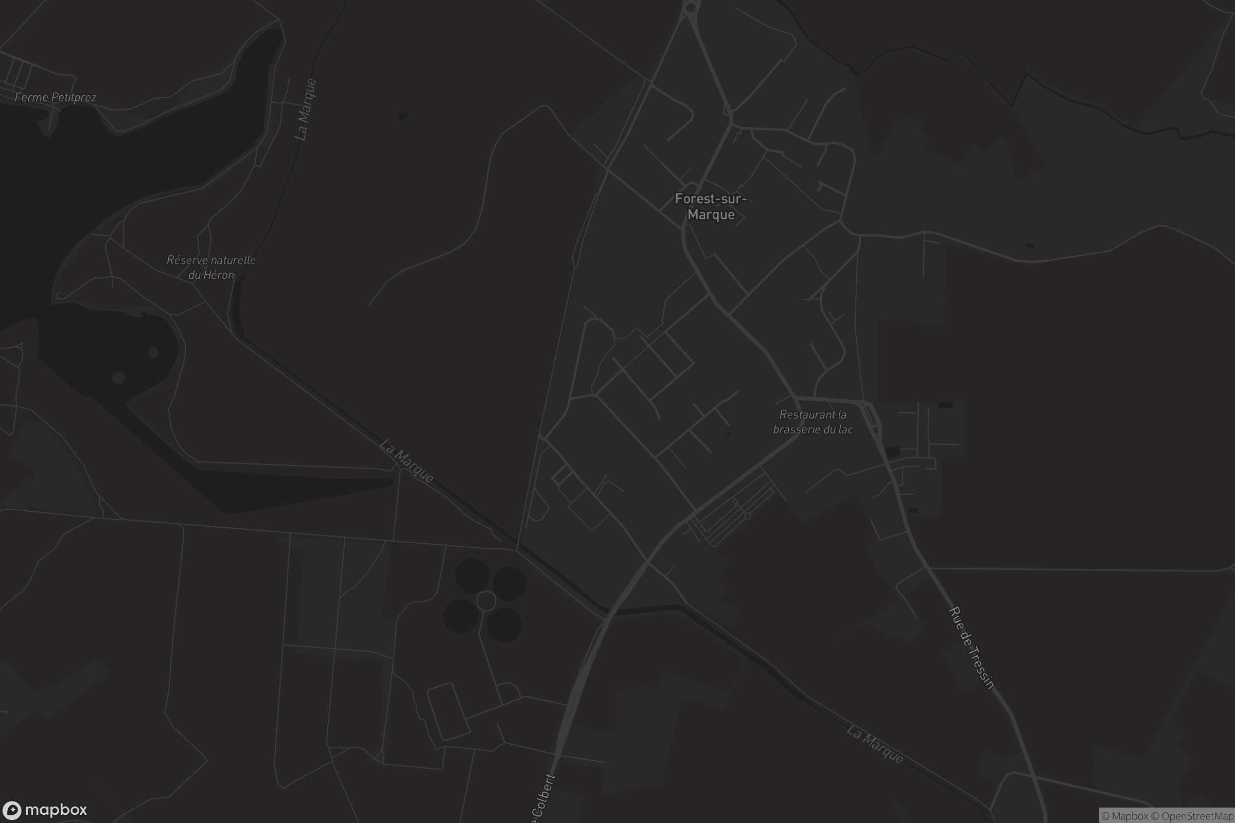 Carte de Forest-sur-Marque