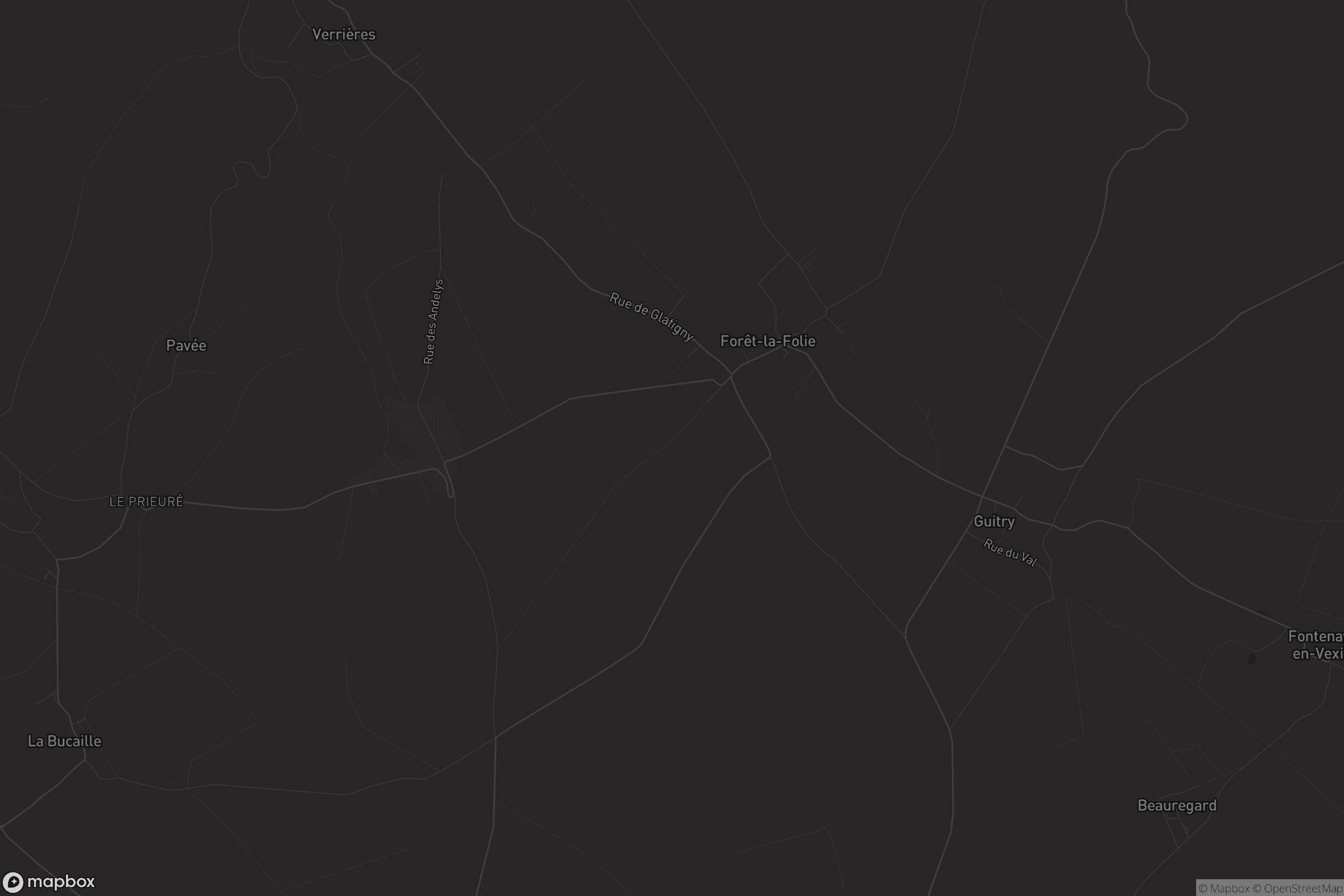 Carte de Forêt-la-Folie