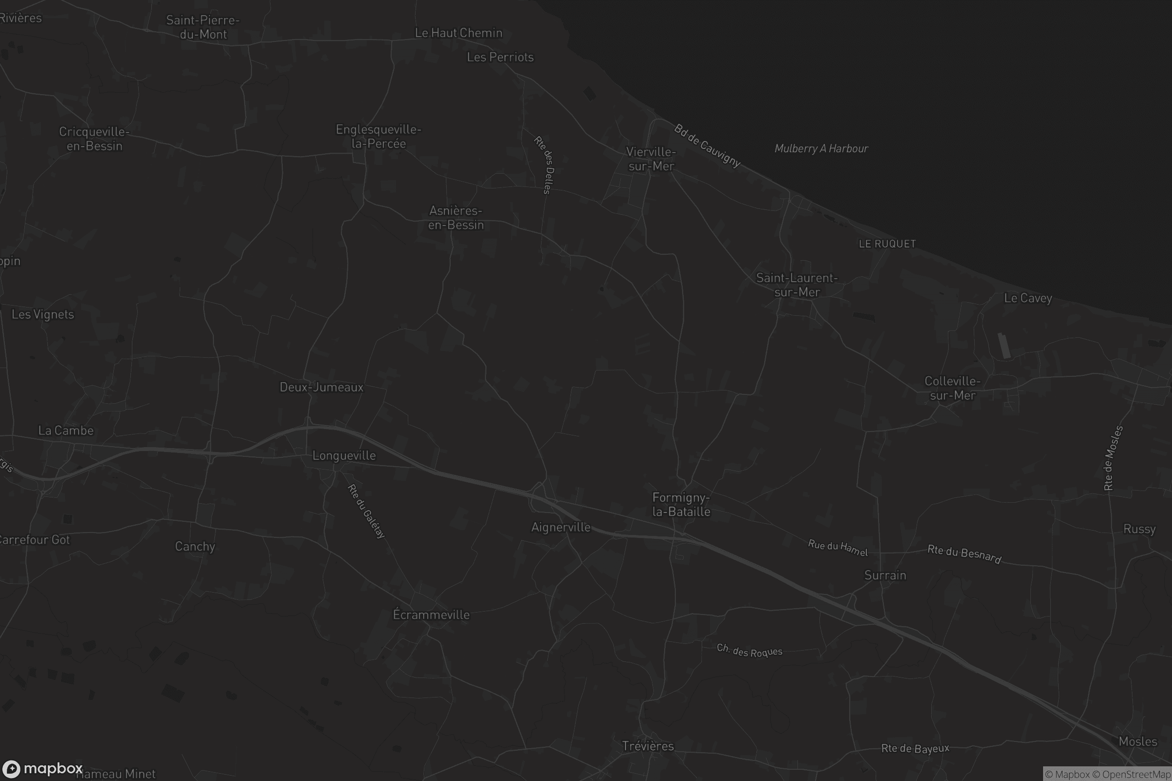 Carte de Formigny La Bataille