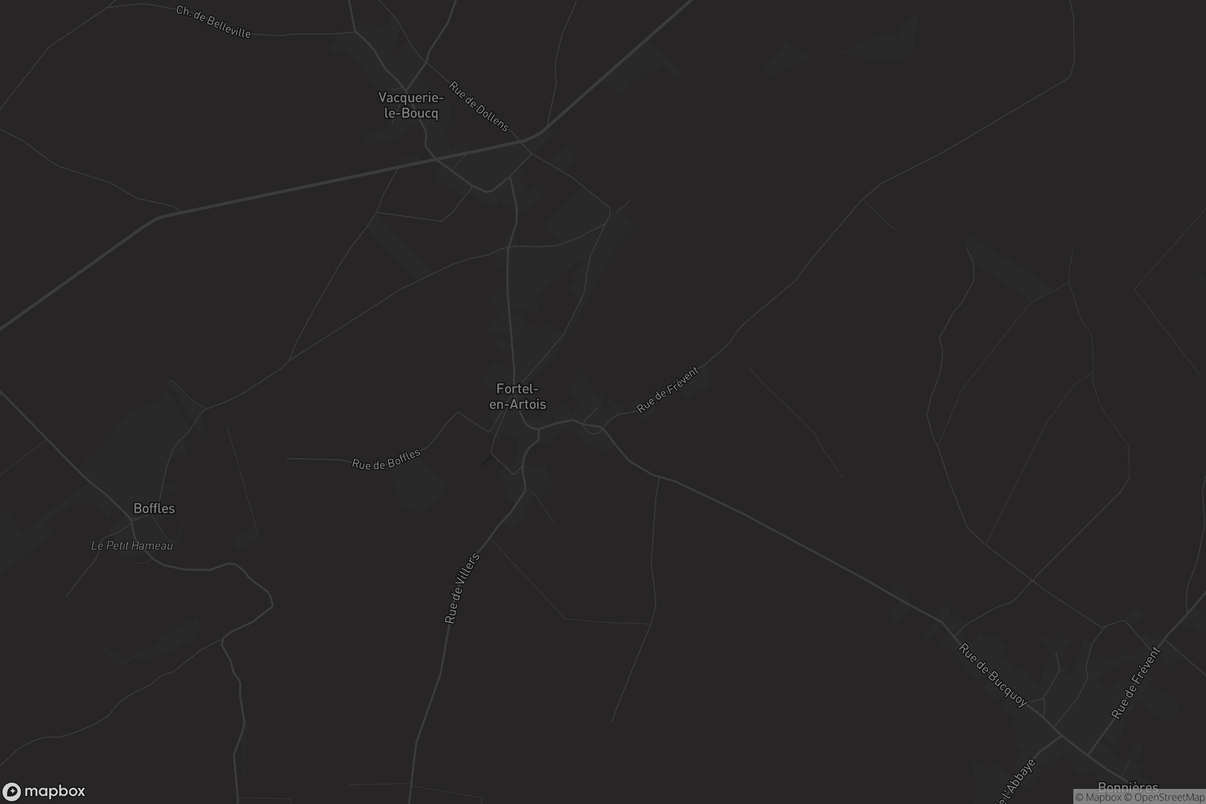 Carte de Fortel-en-Artois