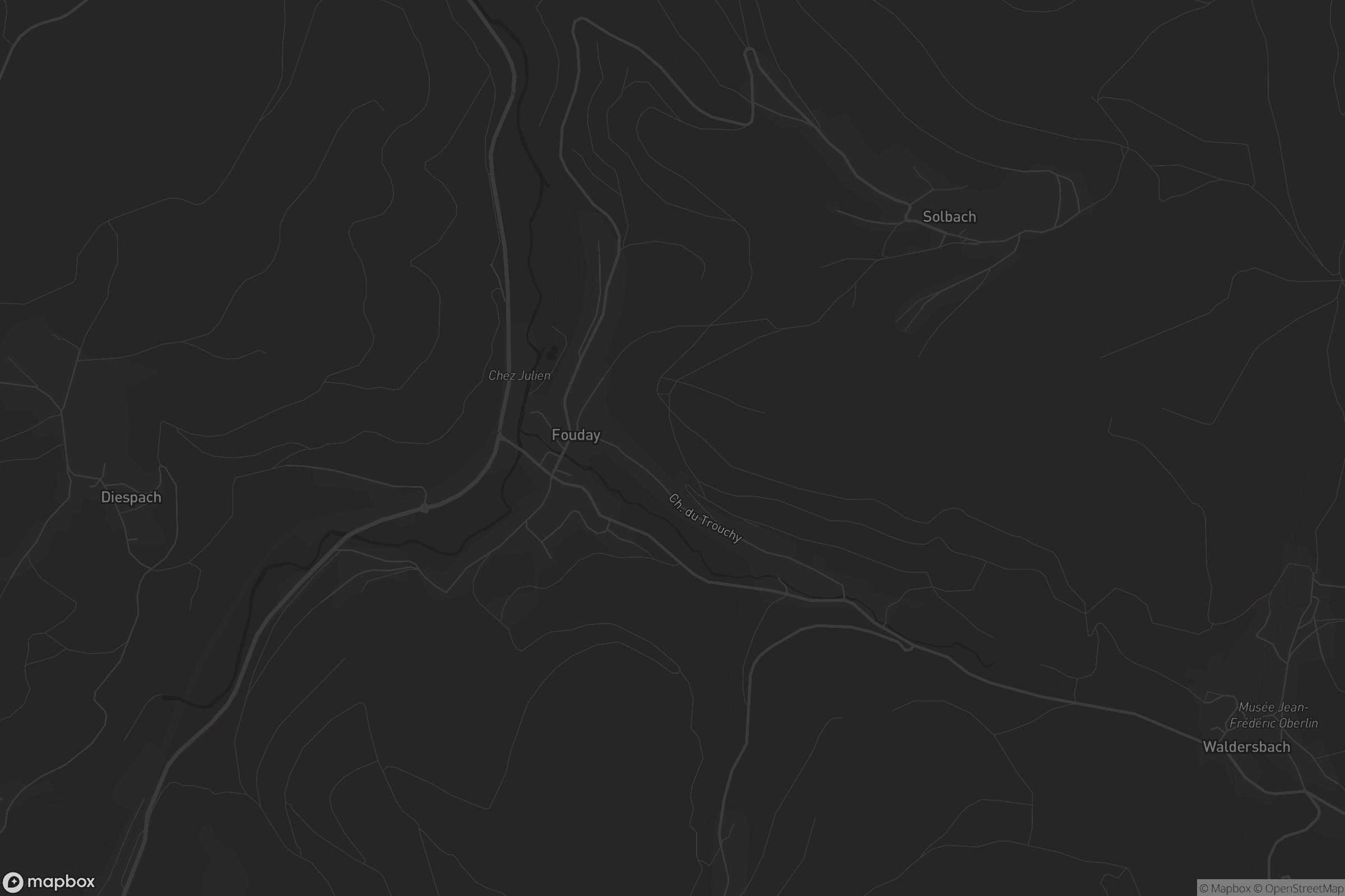 Carte de Fouday