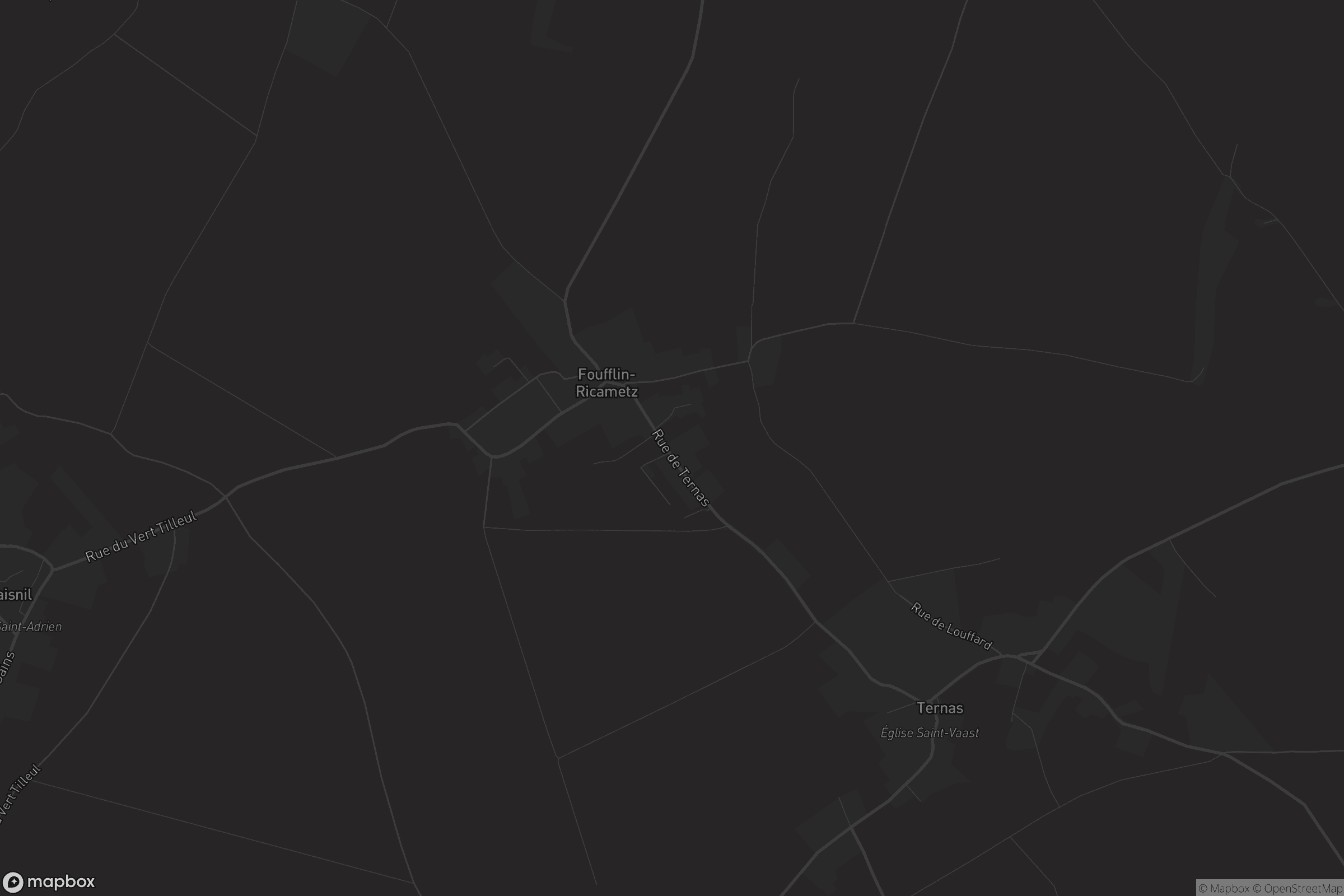 Carte de Foufflin-Ricametz