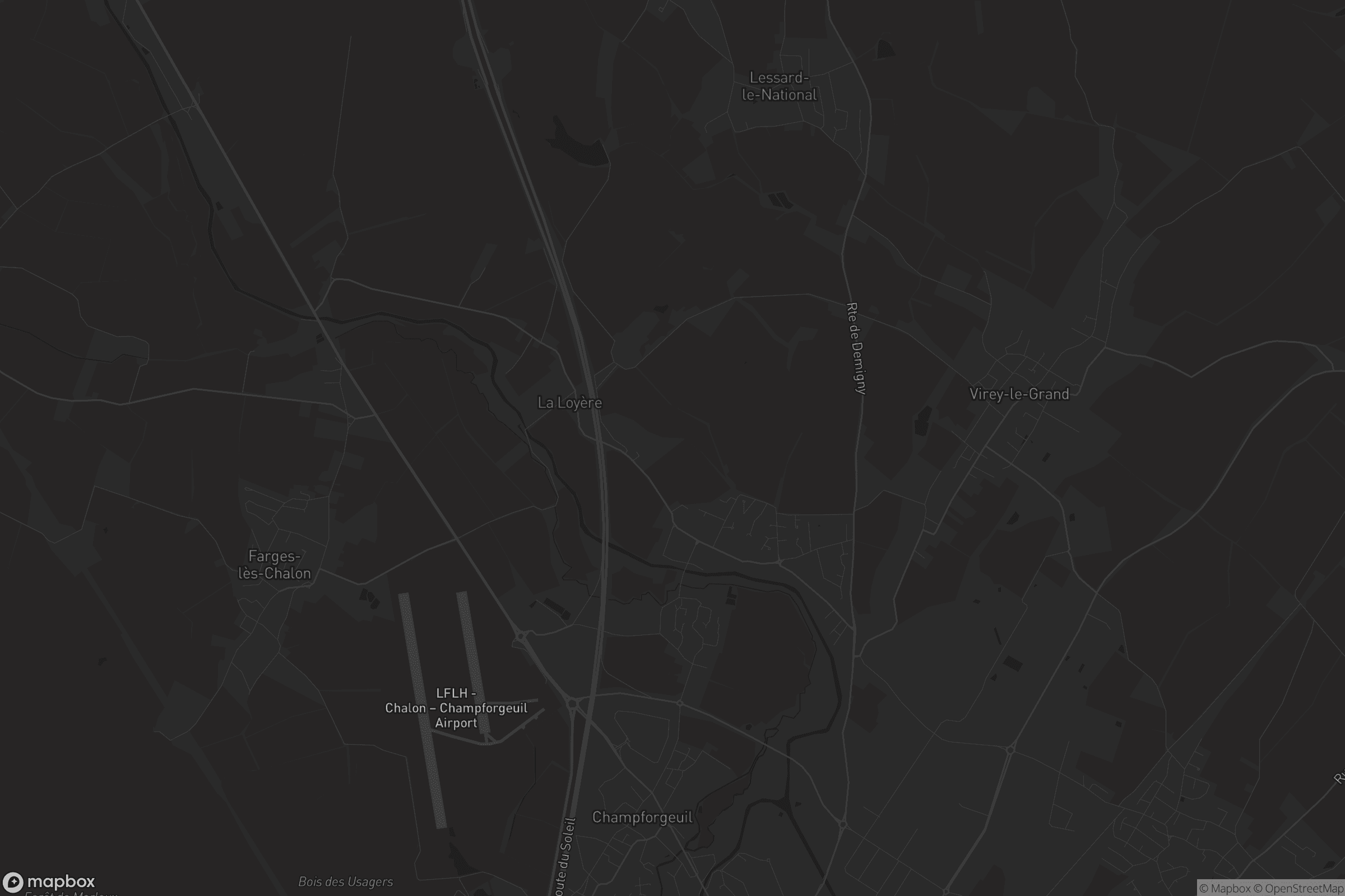 Carte de Fragnes-la-Loyère