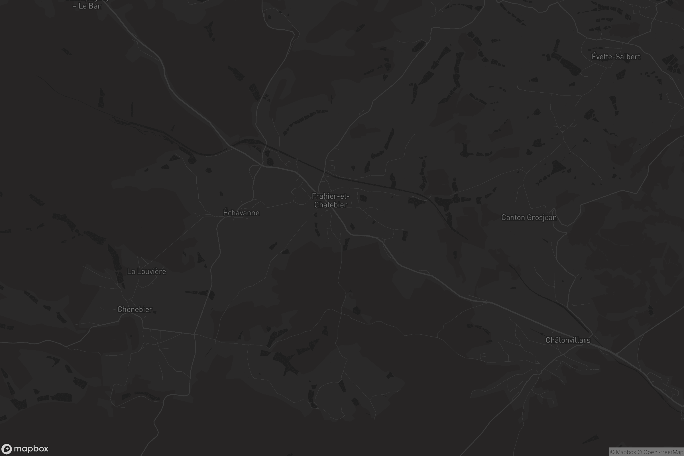 Carte de Frahier-et-Chatebier