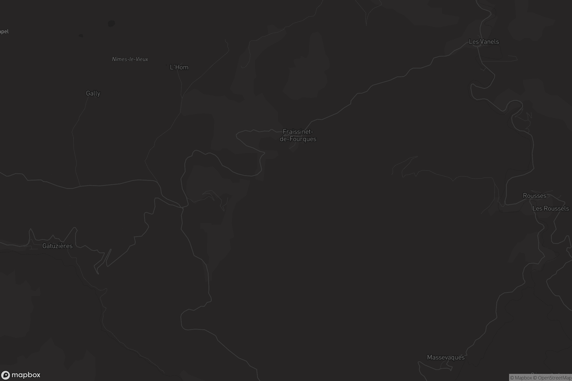 Carte de Fraissinet-de-Fourques