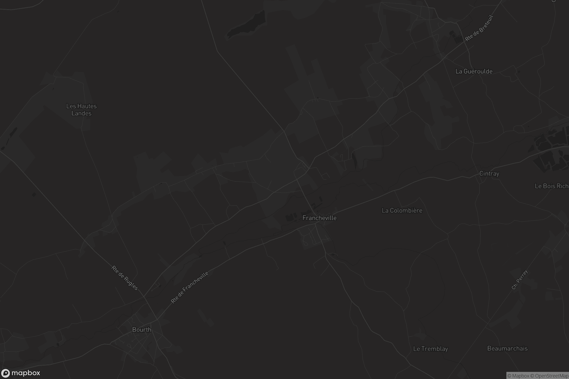 Carte de Francheville