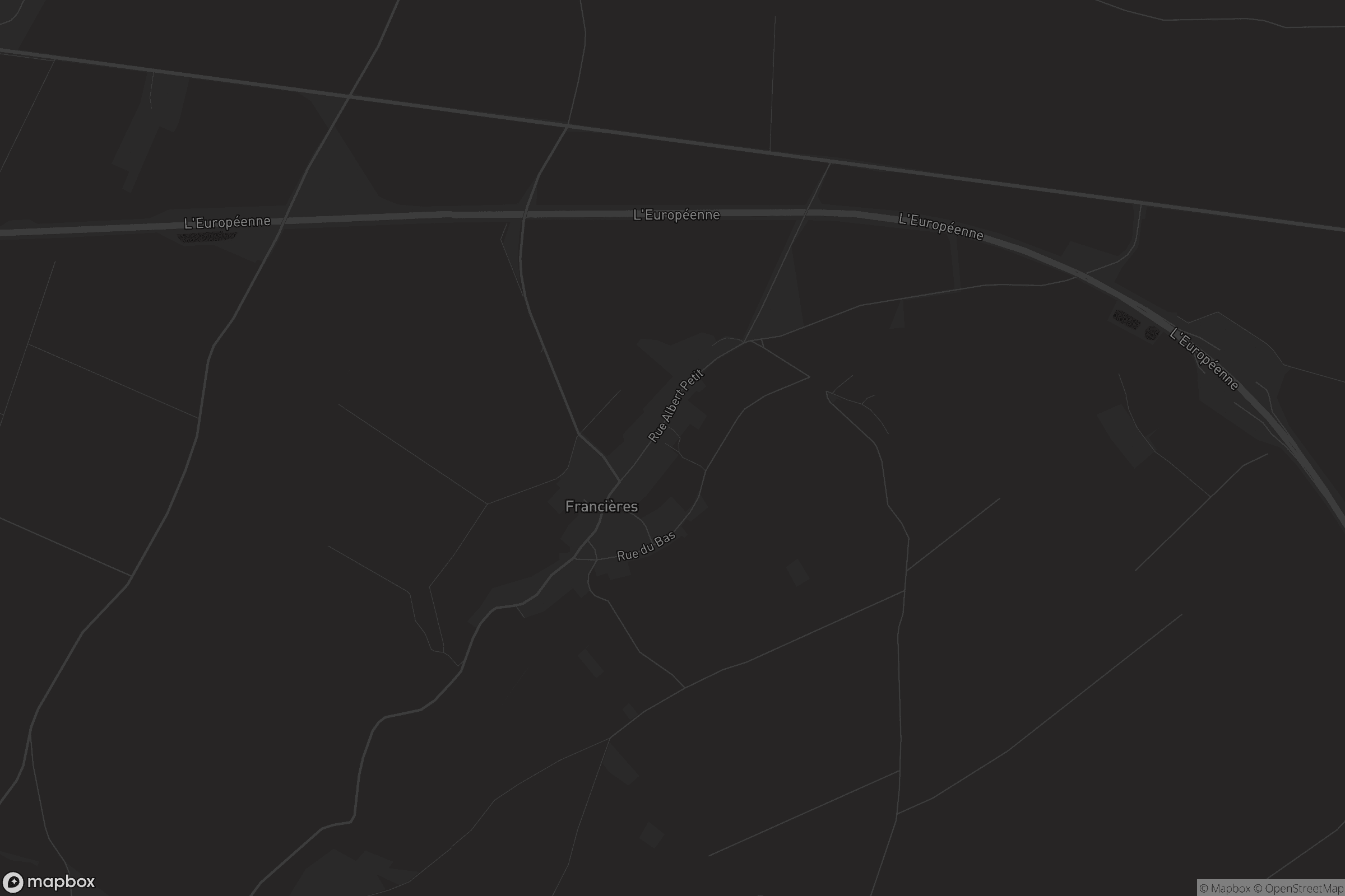 Carte de Francières