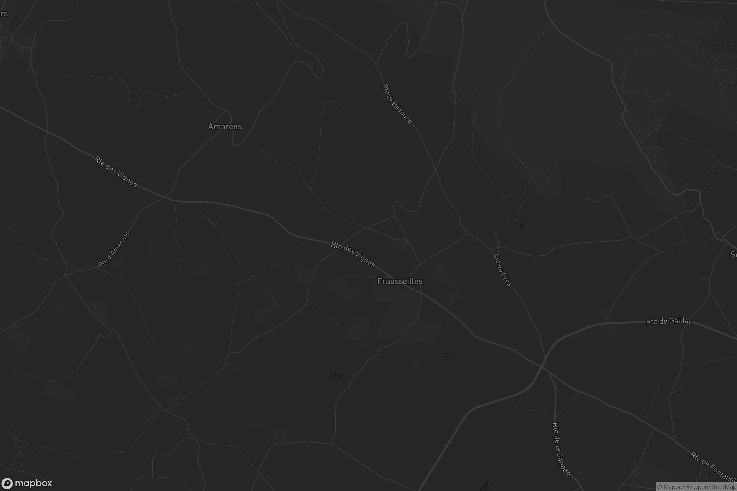 Carte de Frausseilles