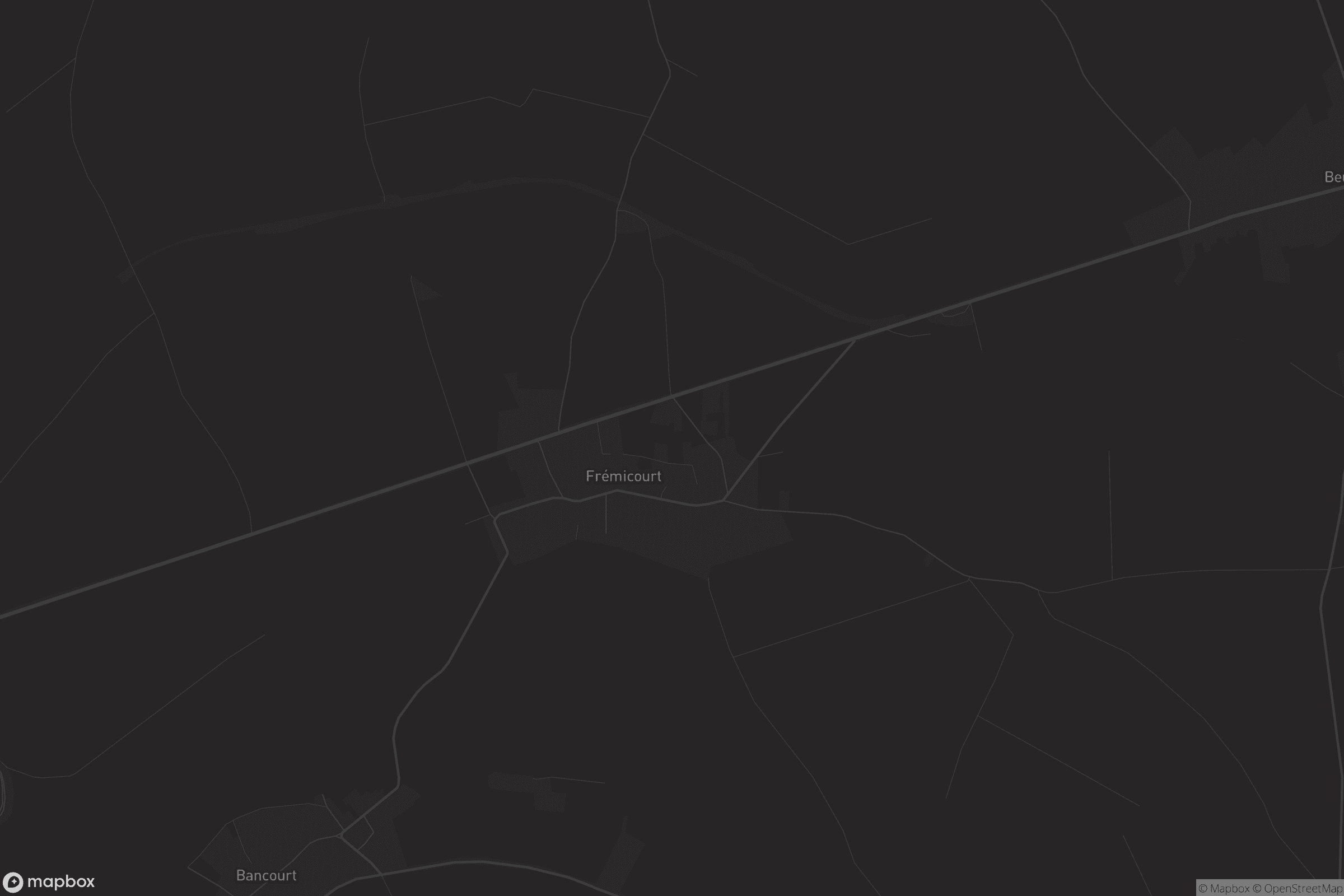 Carte de Frémicourt