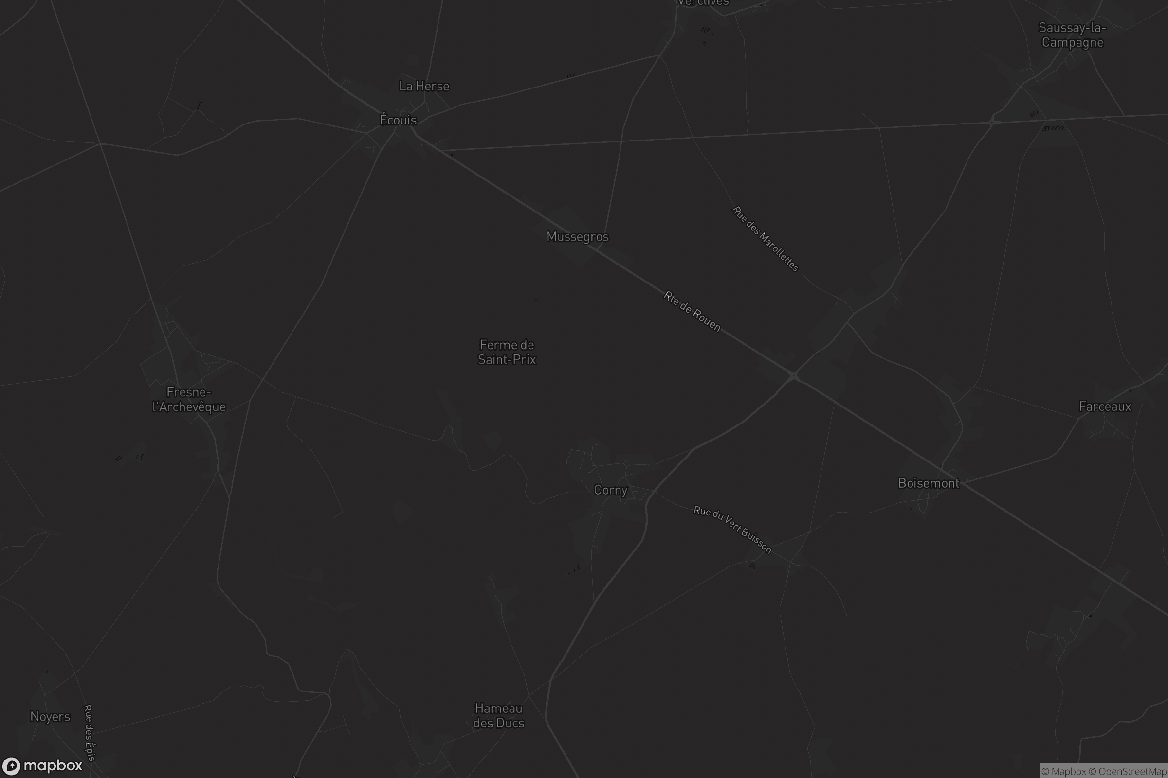 Carte de Frenelles-en-Vexin