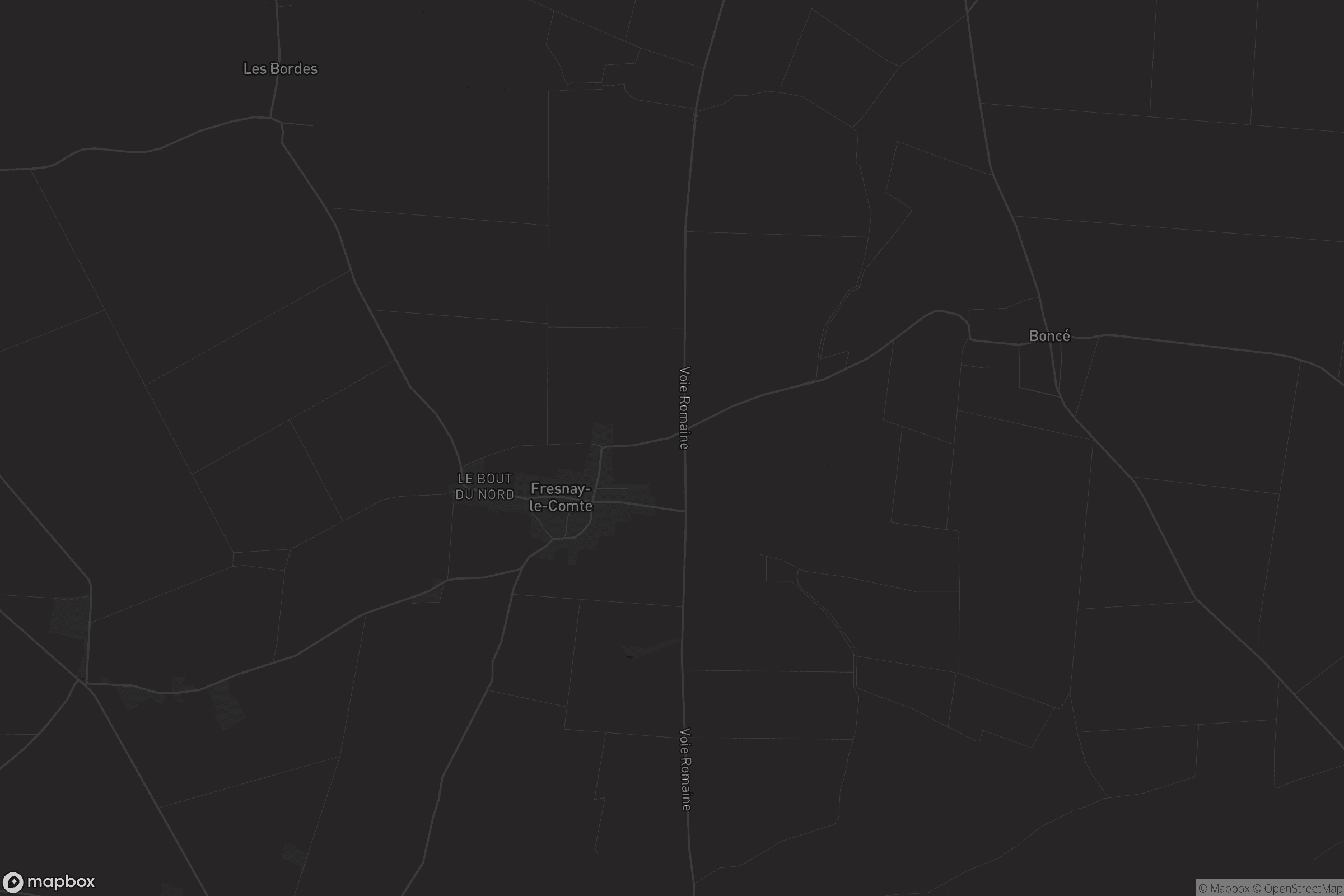 Carte de Fresnay-le-Comte
