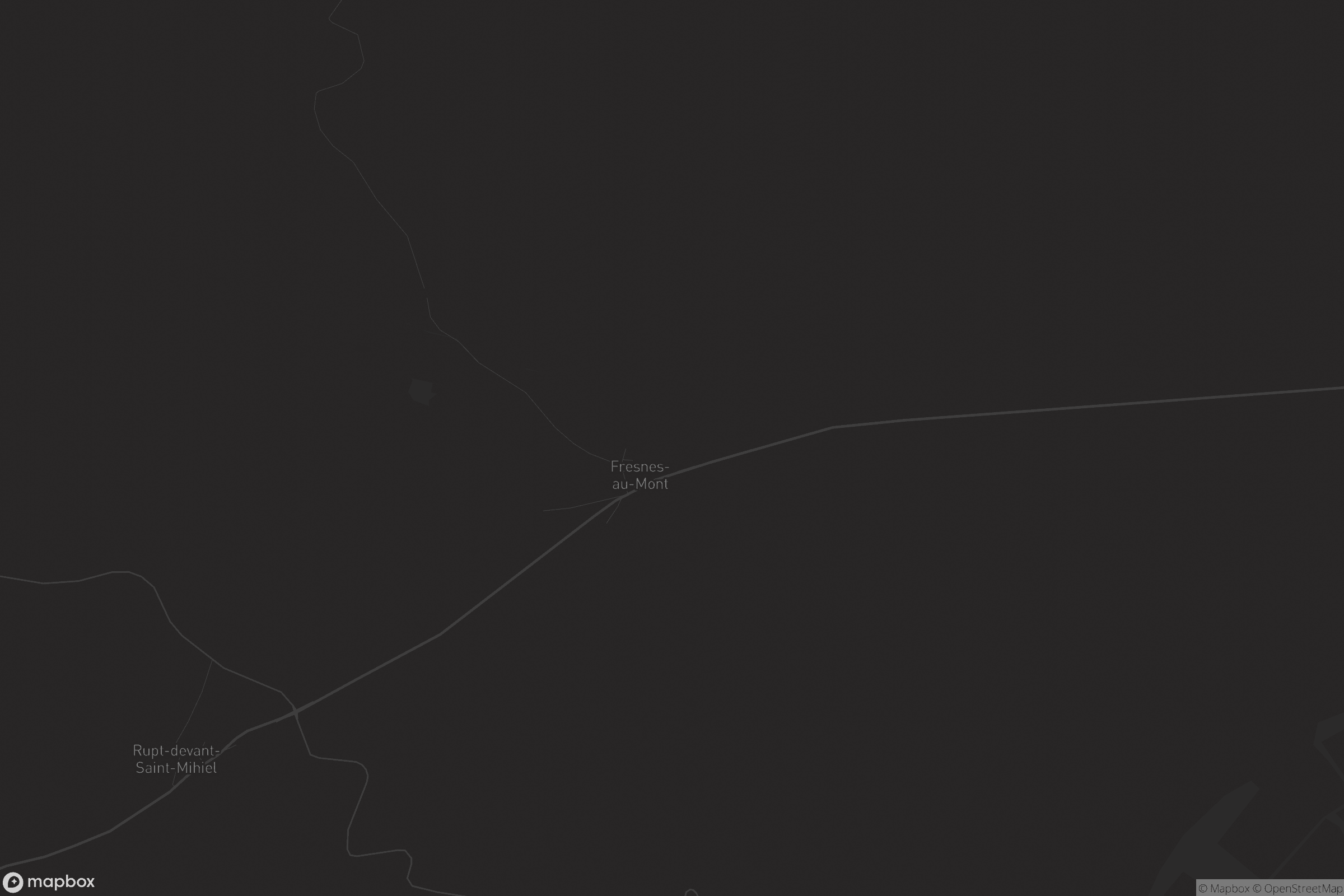 Carte de Fresnes-au-Mont
