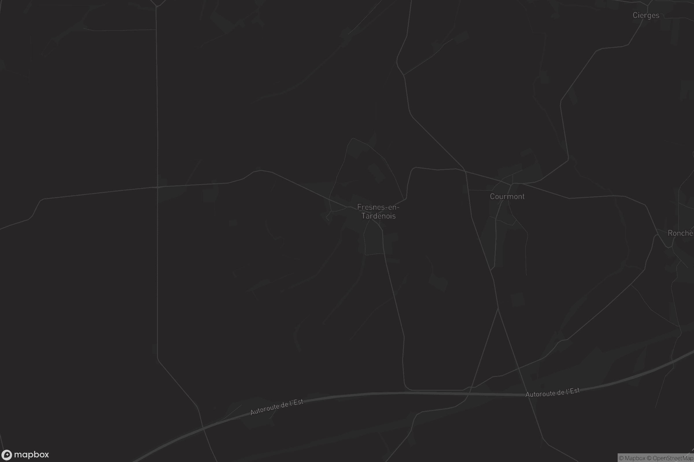 Carte de Fresnes-en-Tardenois