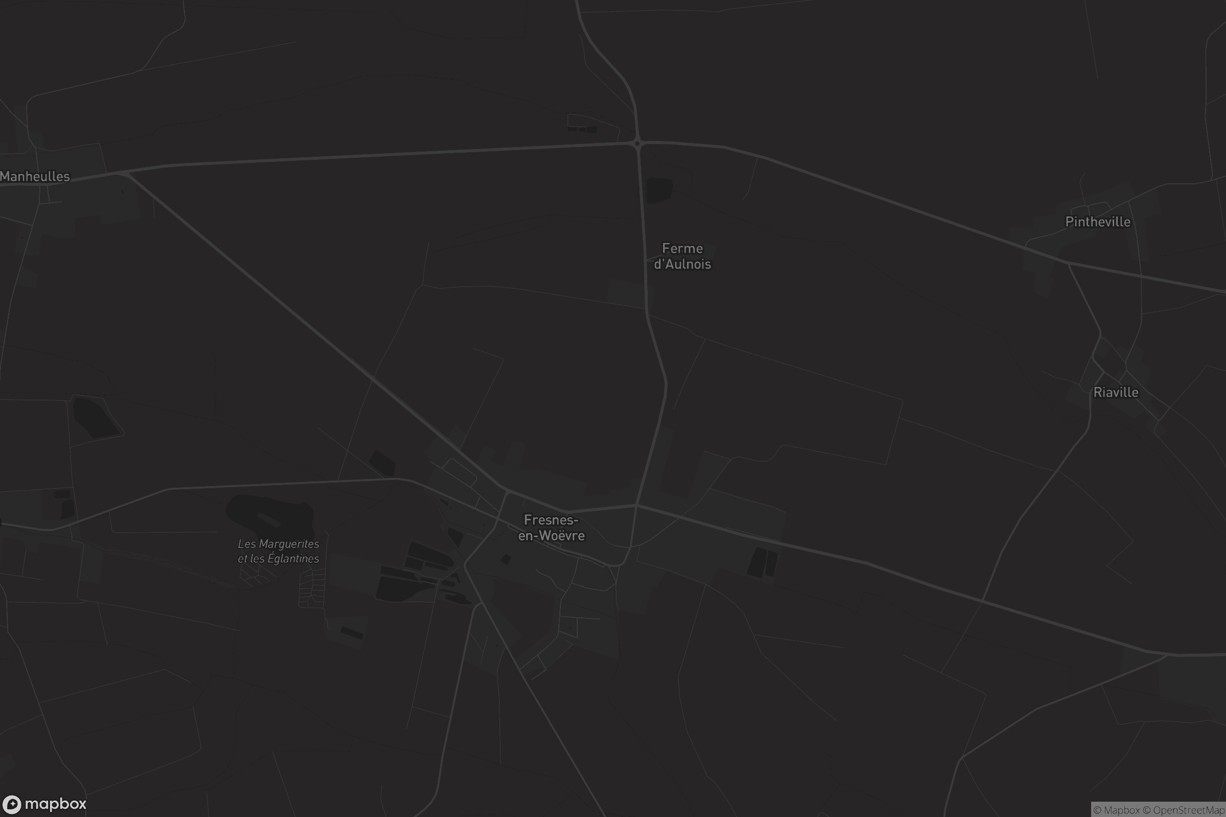 Carte de Fresnes-en-Woëvre