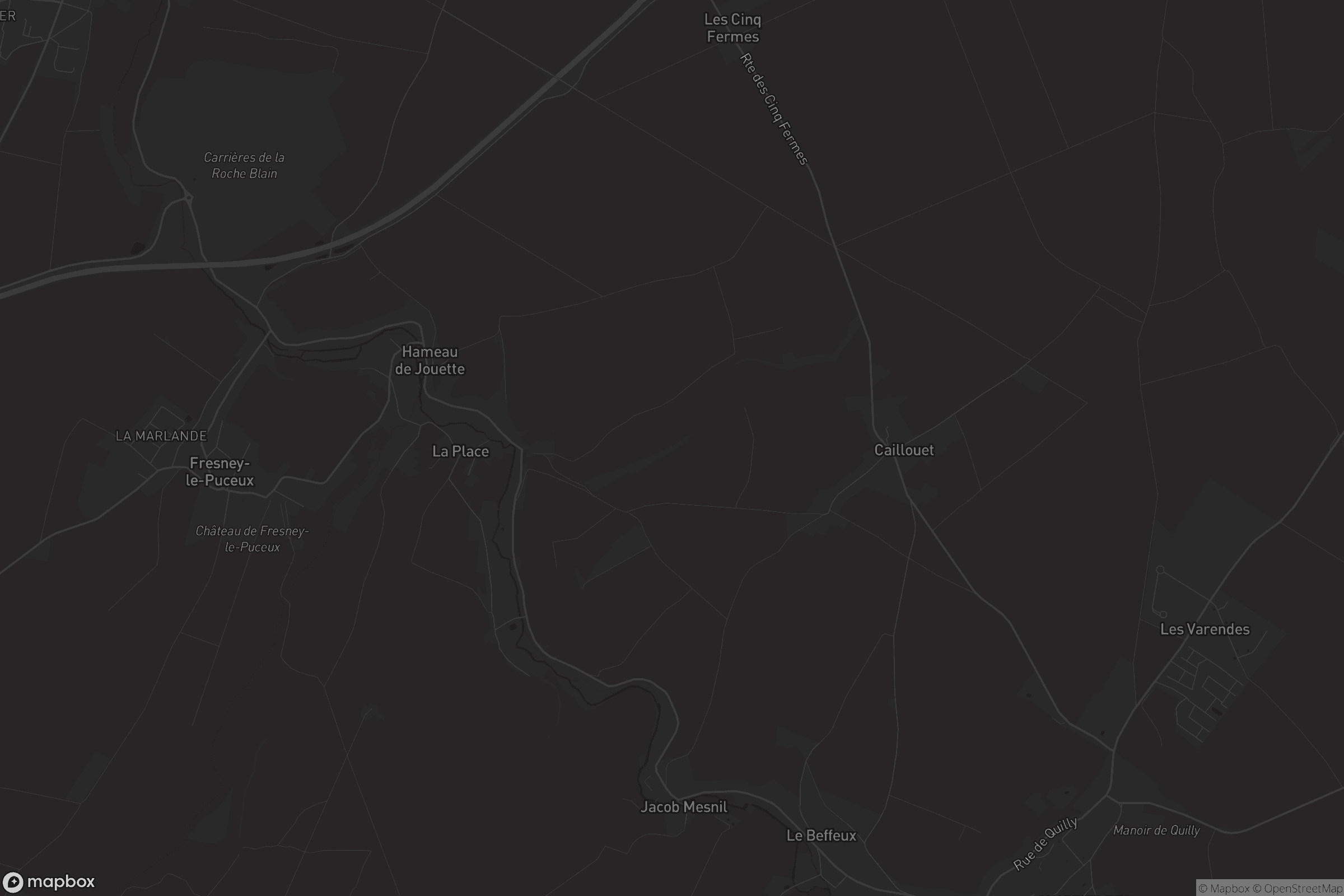 Carte de Fresney-le-Puceux