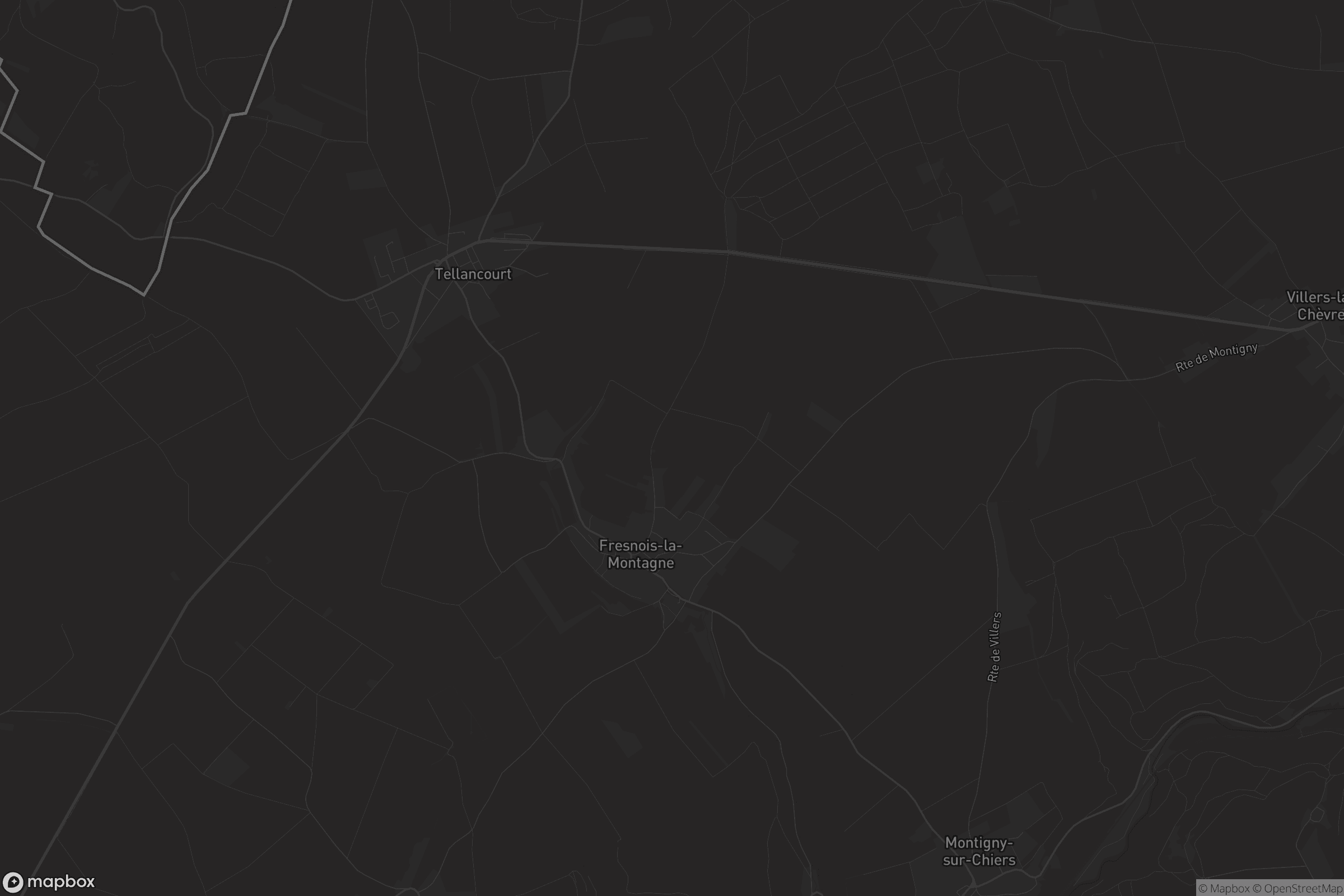 Carte de Fresnois-la-Montagne