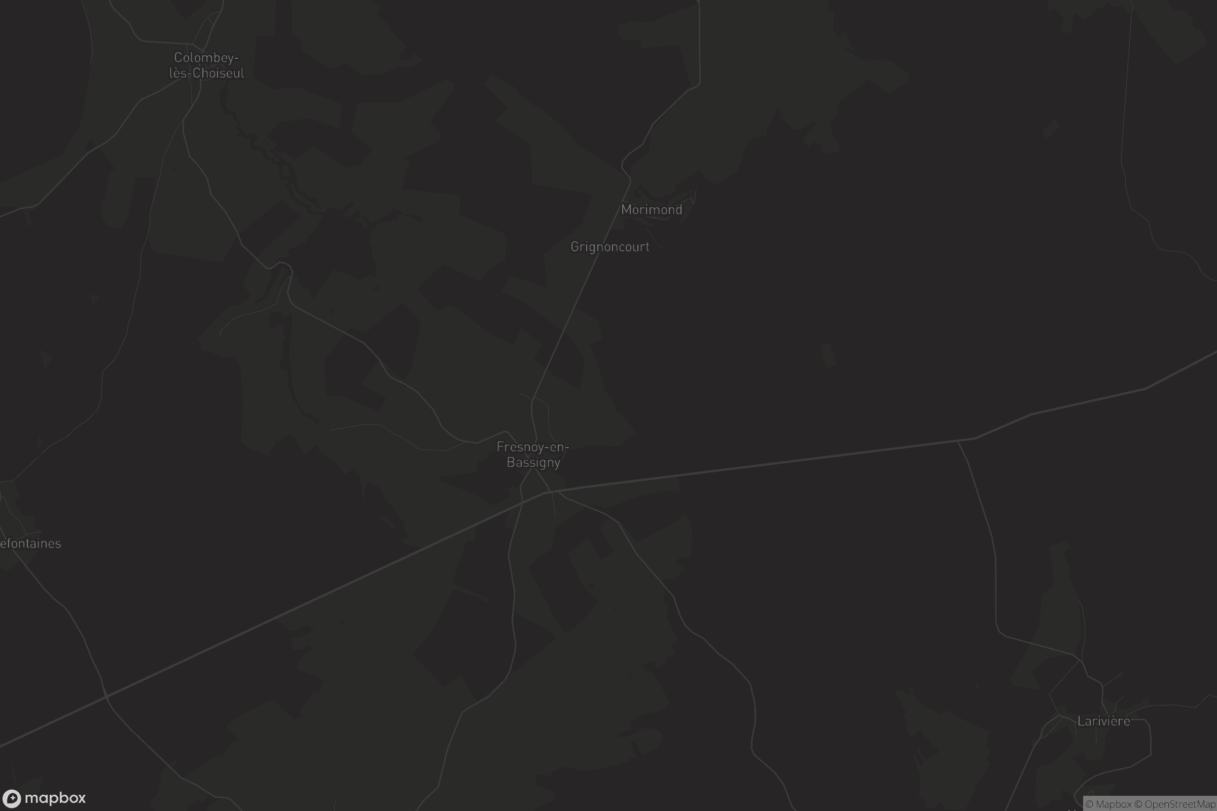 Carte de Fresnoy-en-Bassigny