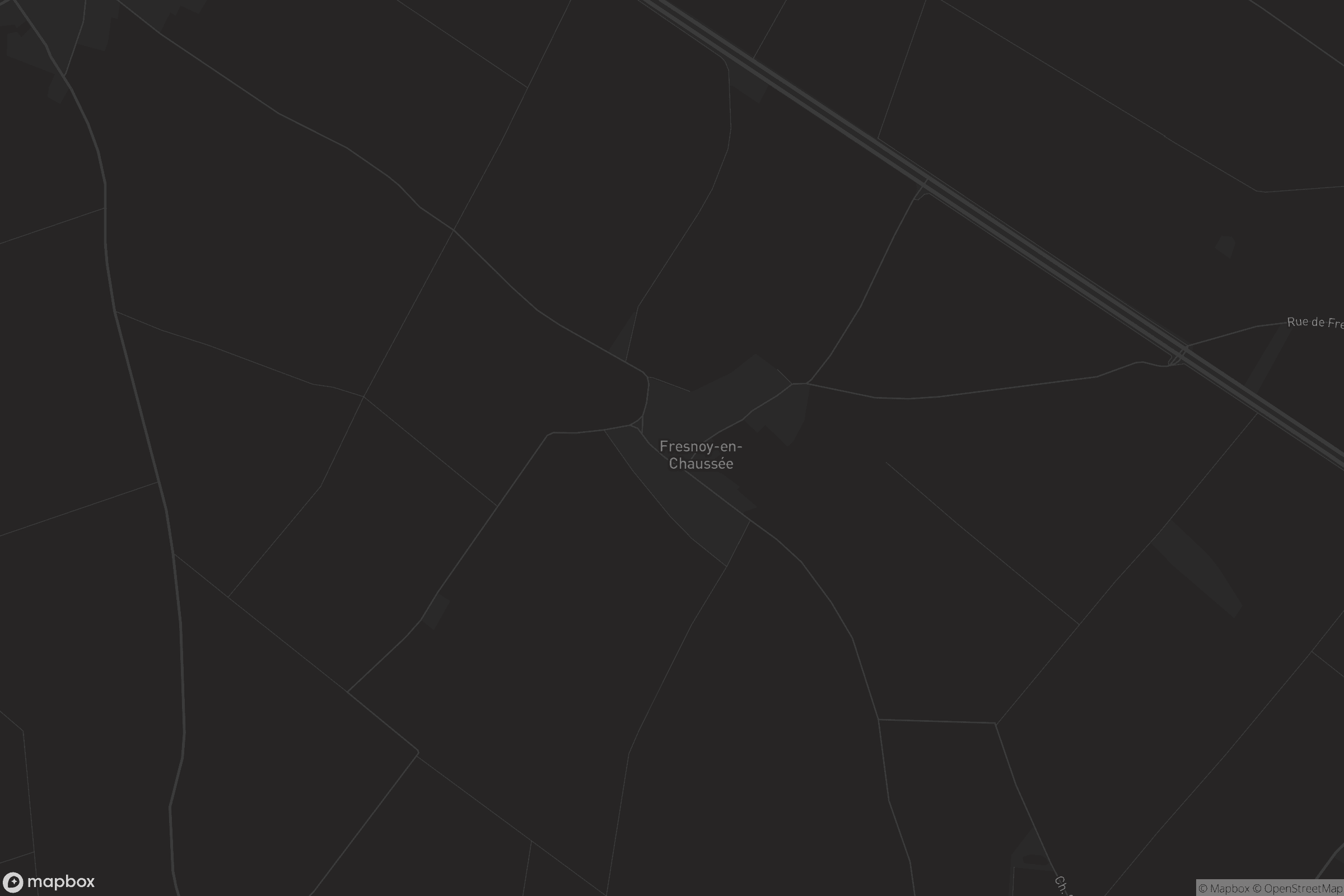 Carte de Fresnoy-en-Chaussée