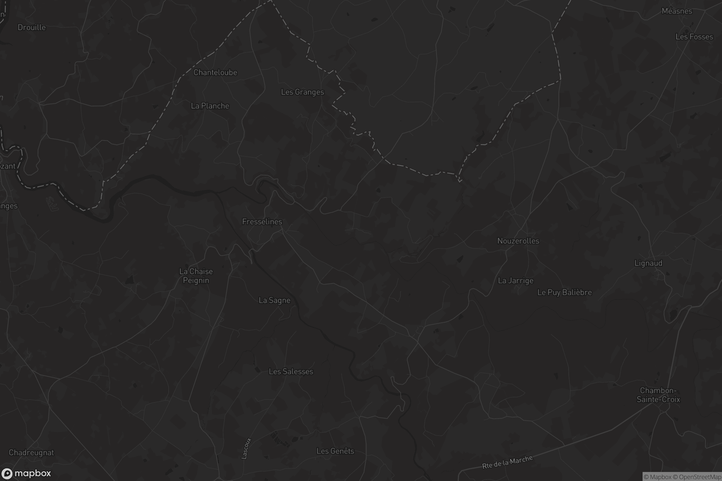 Carte de Fresselines