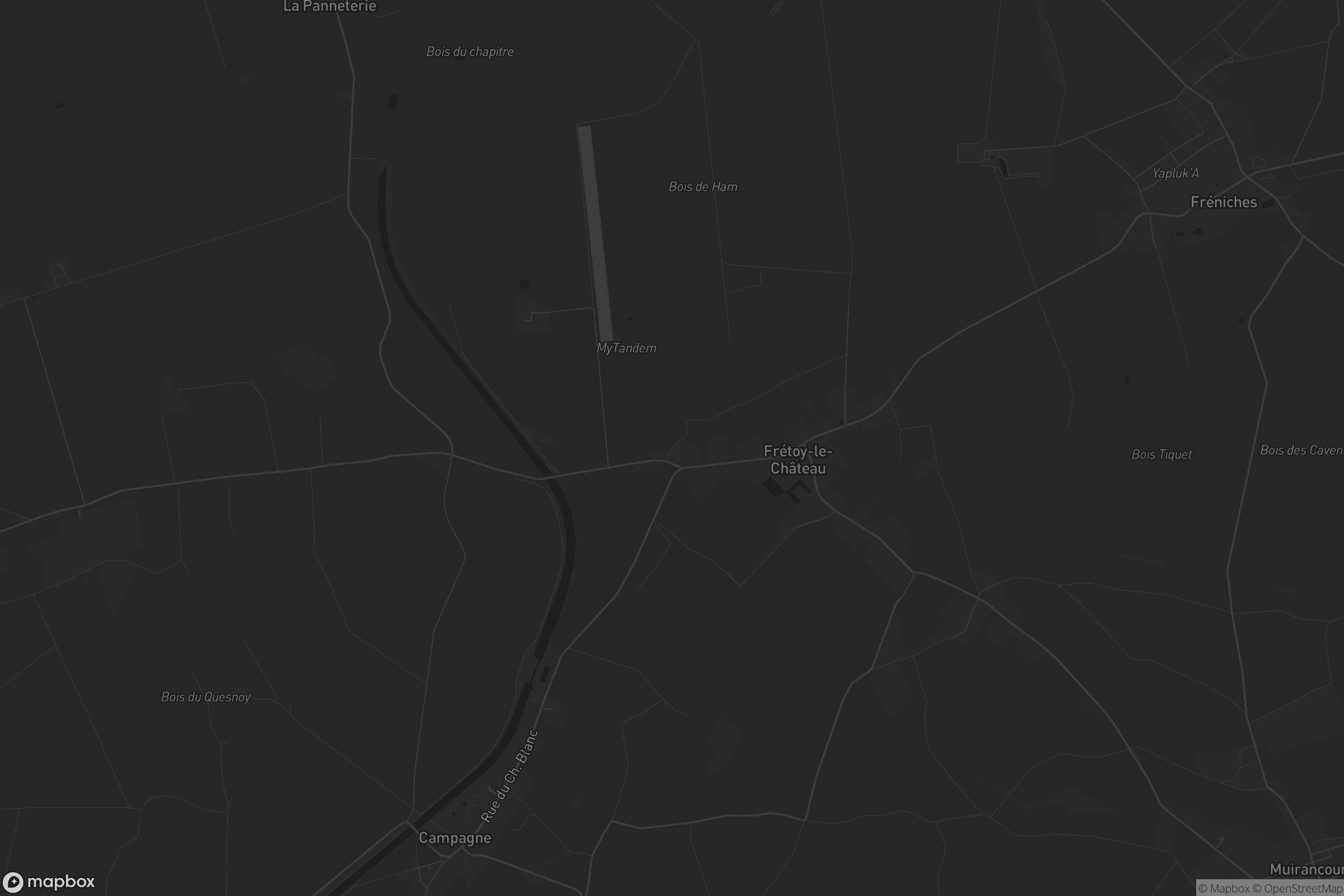 Carte de Frétoy-le-Château