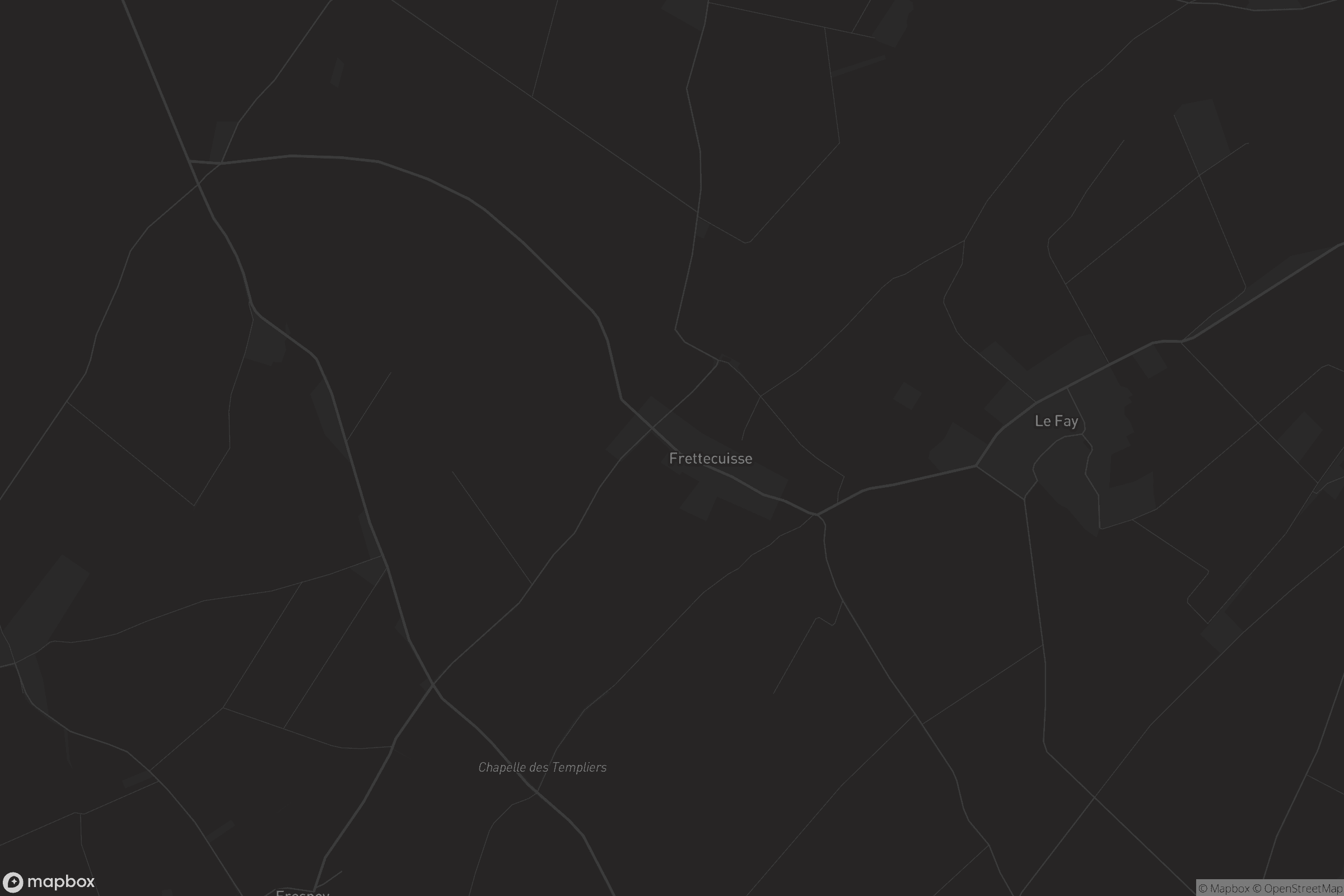 Carte de Frettecuisse