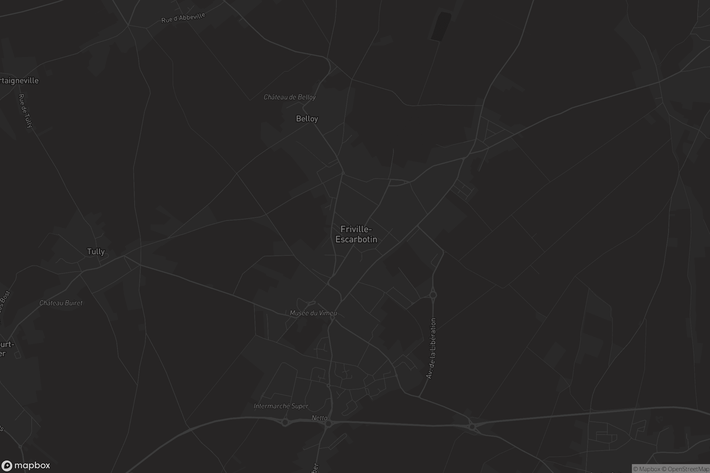 Carte de Friville-Escarbotin