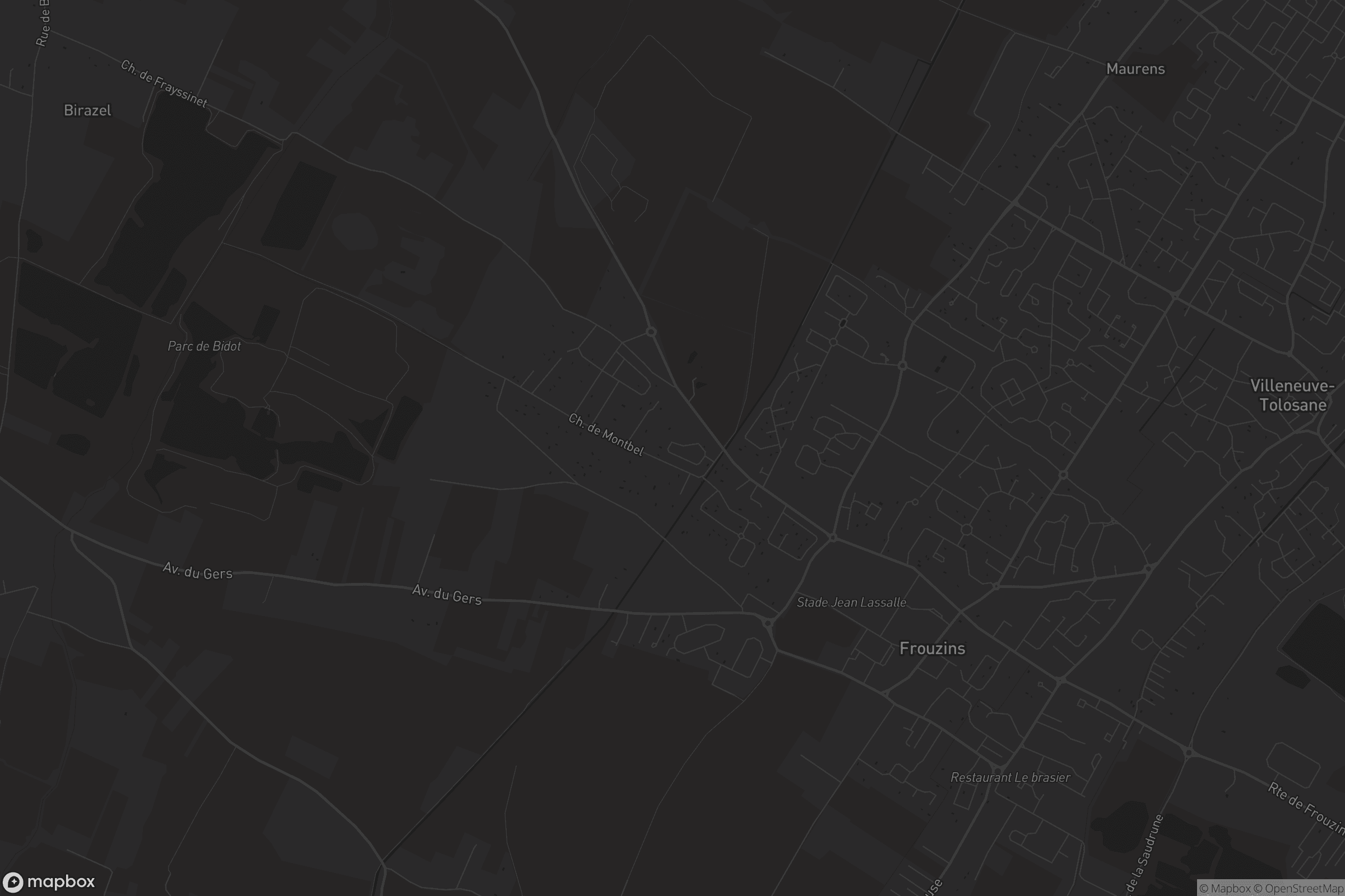 Carte de Frouzins