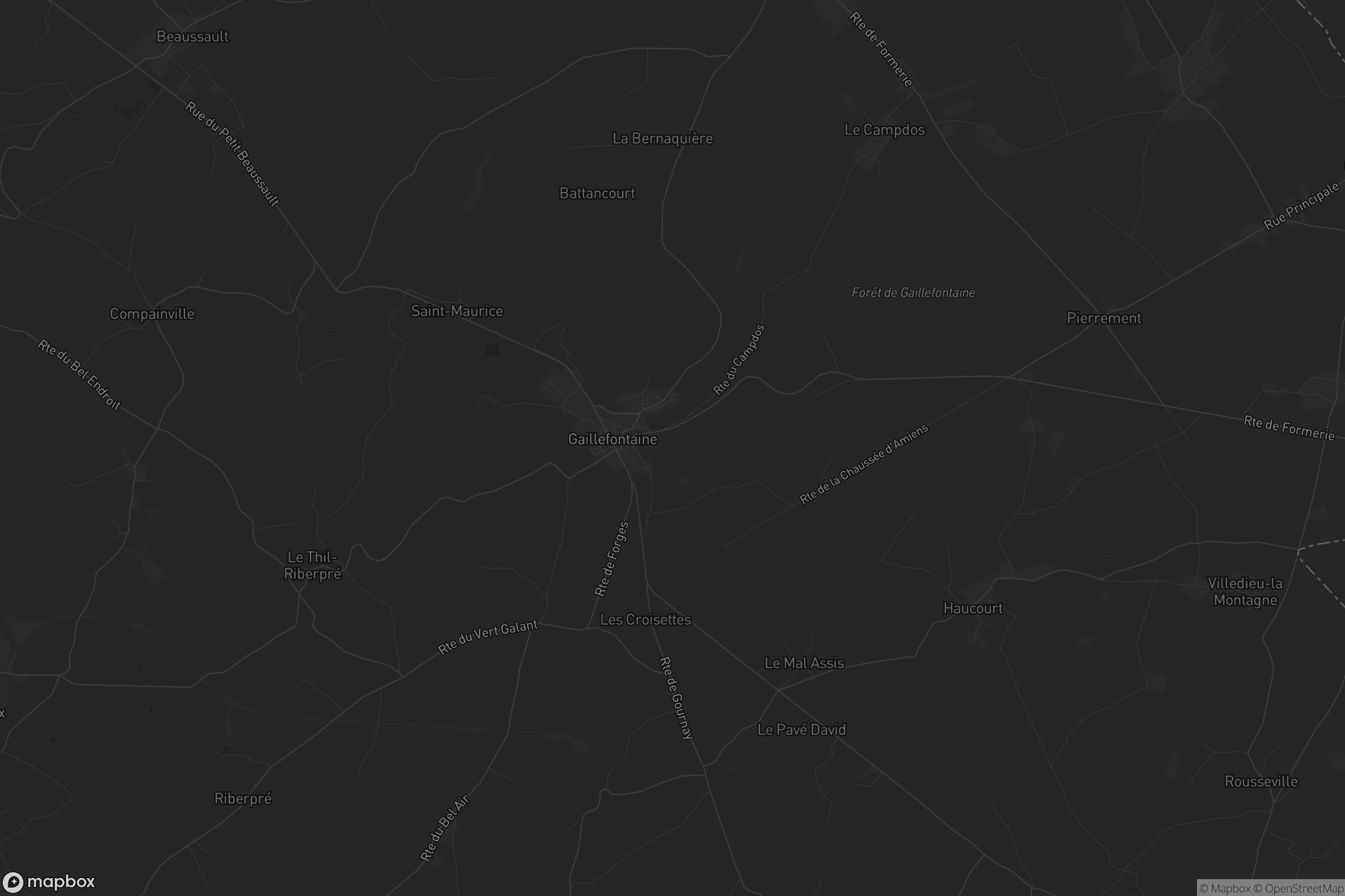 Carte de Gaillefontaine