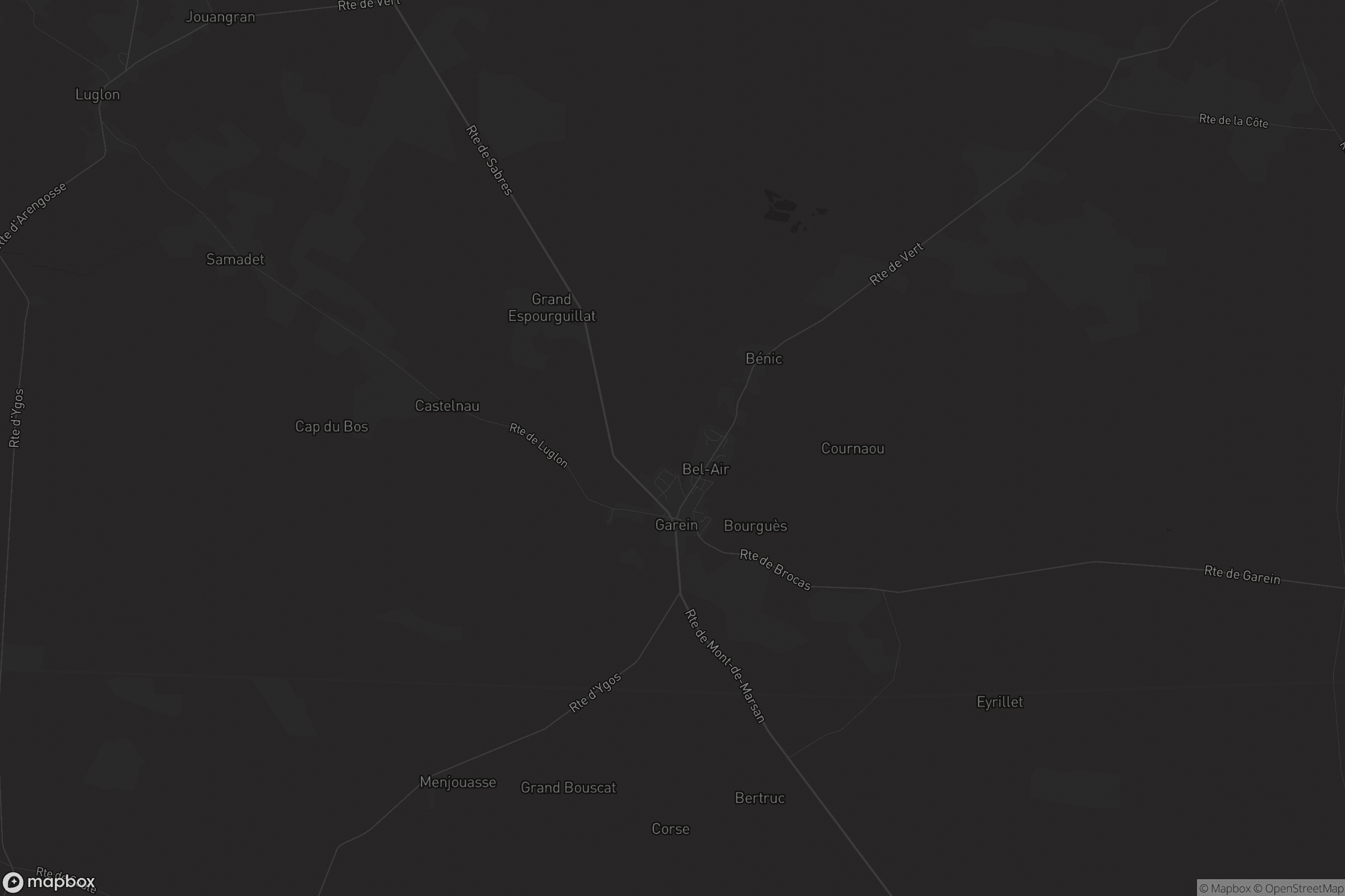 Carte de Garein