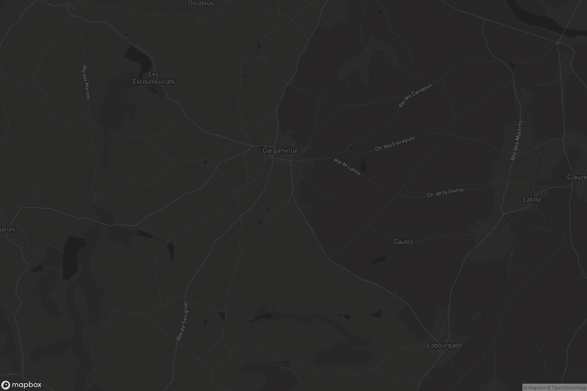 Carte de Garganvillar