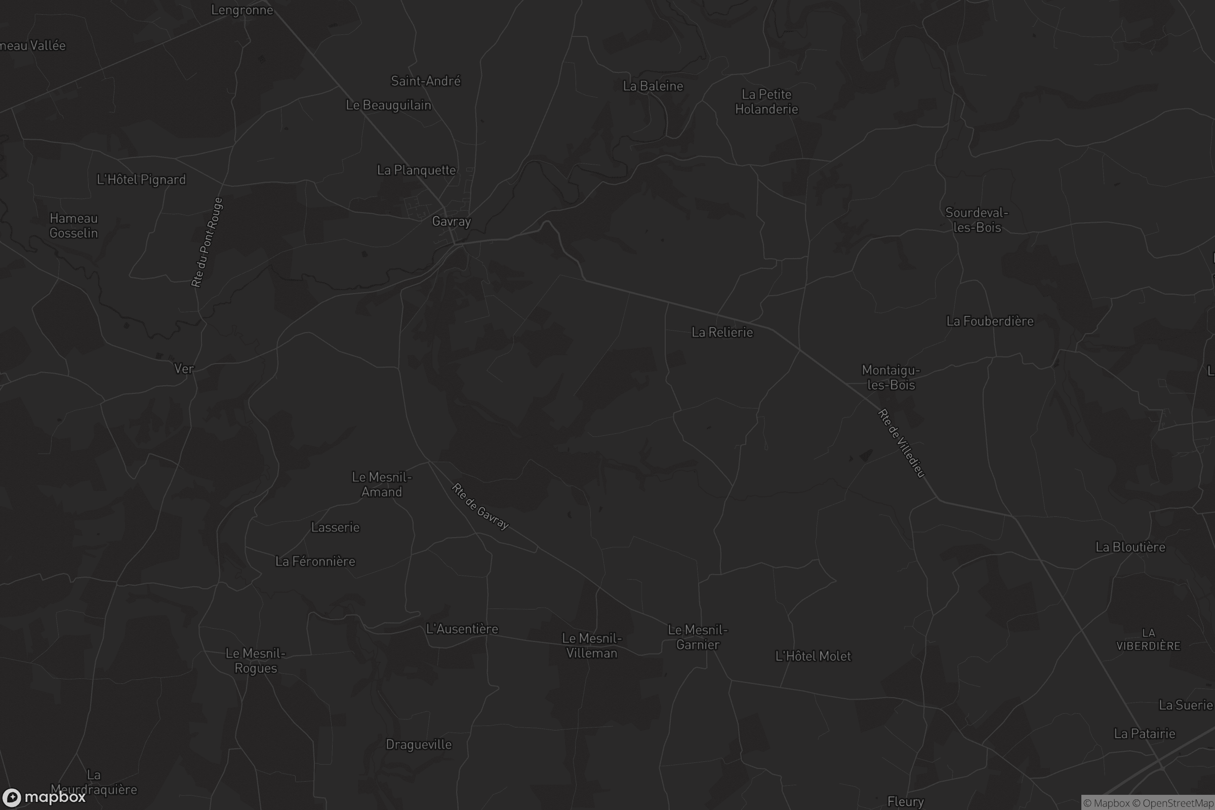 Carte de Gavray-sur-Sienne