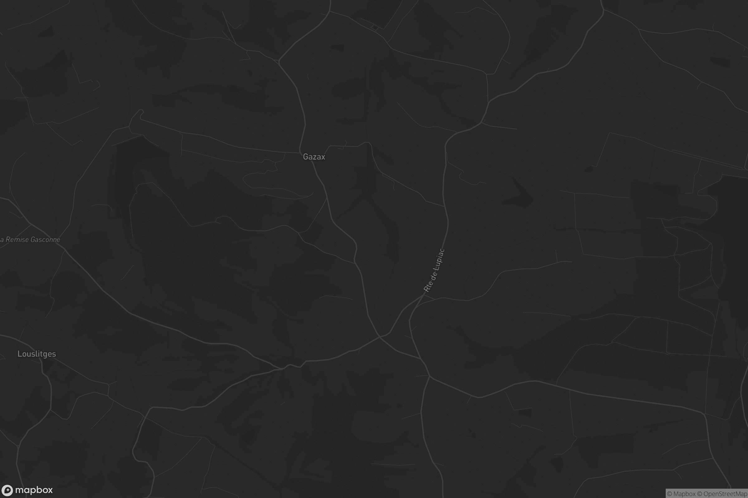 Carte de Gazax-et-Baccarisse