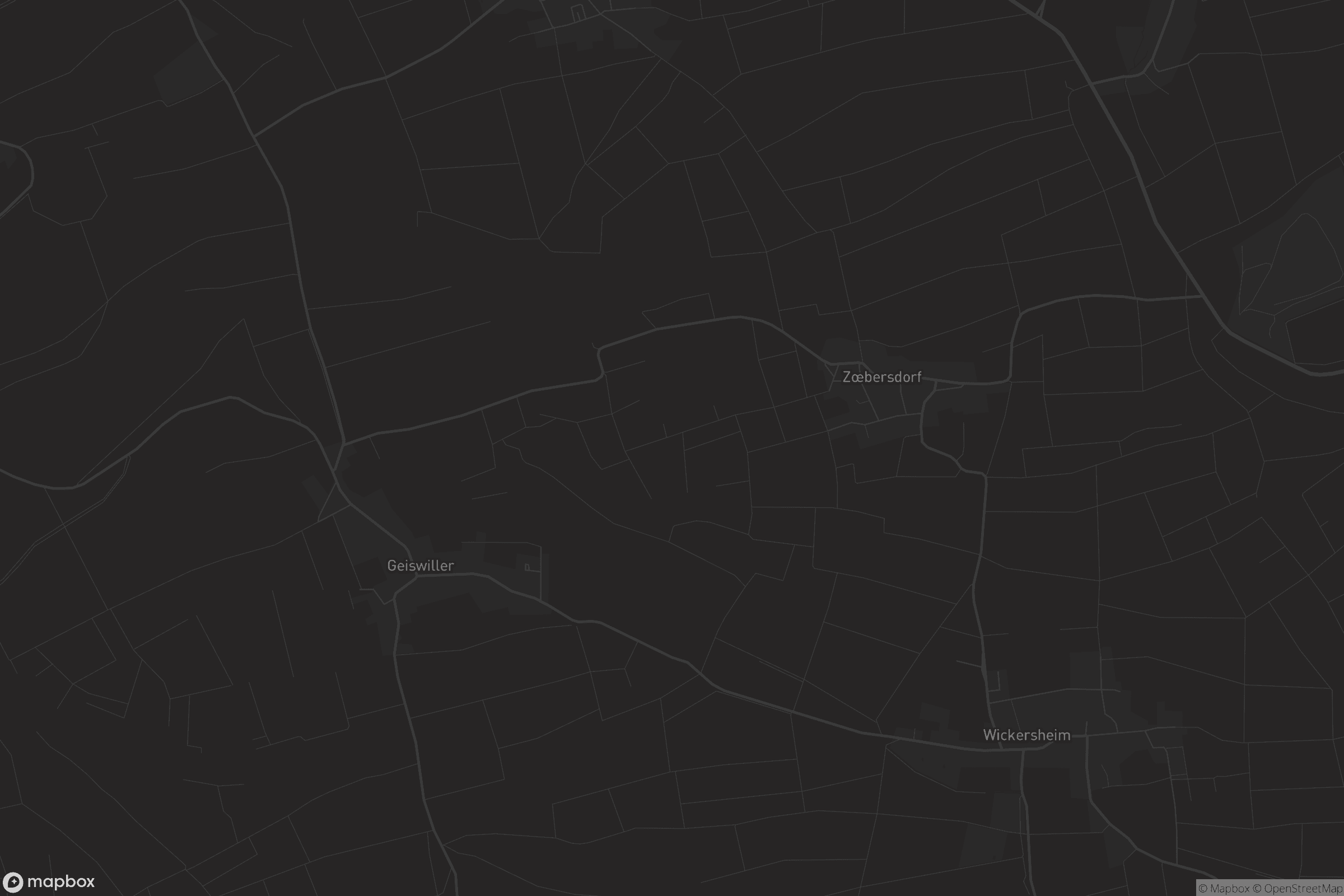 Carte de Geiswiller-Zœbersdorf