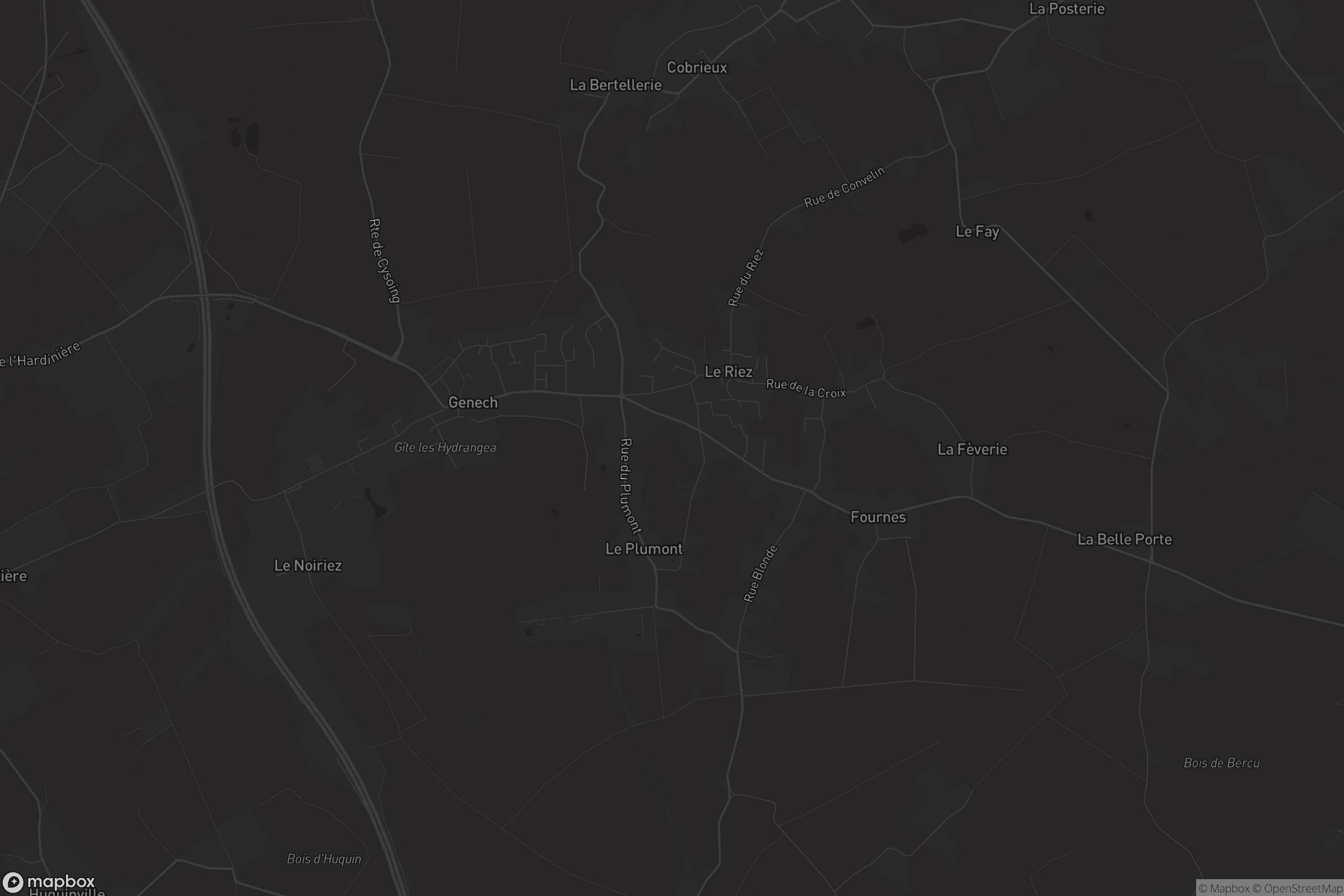 Carte de Genech
