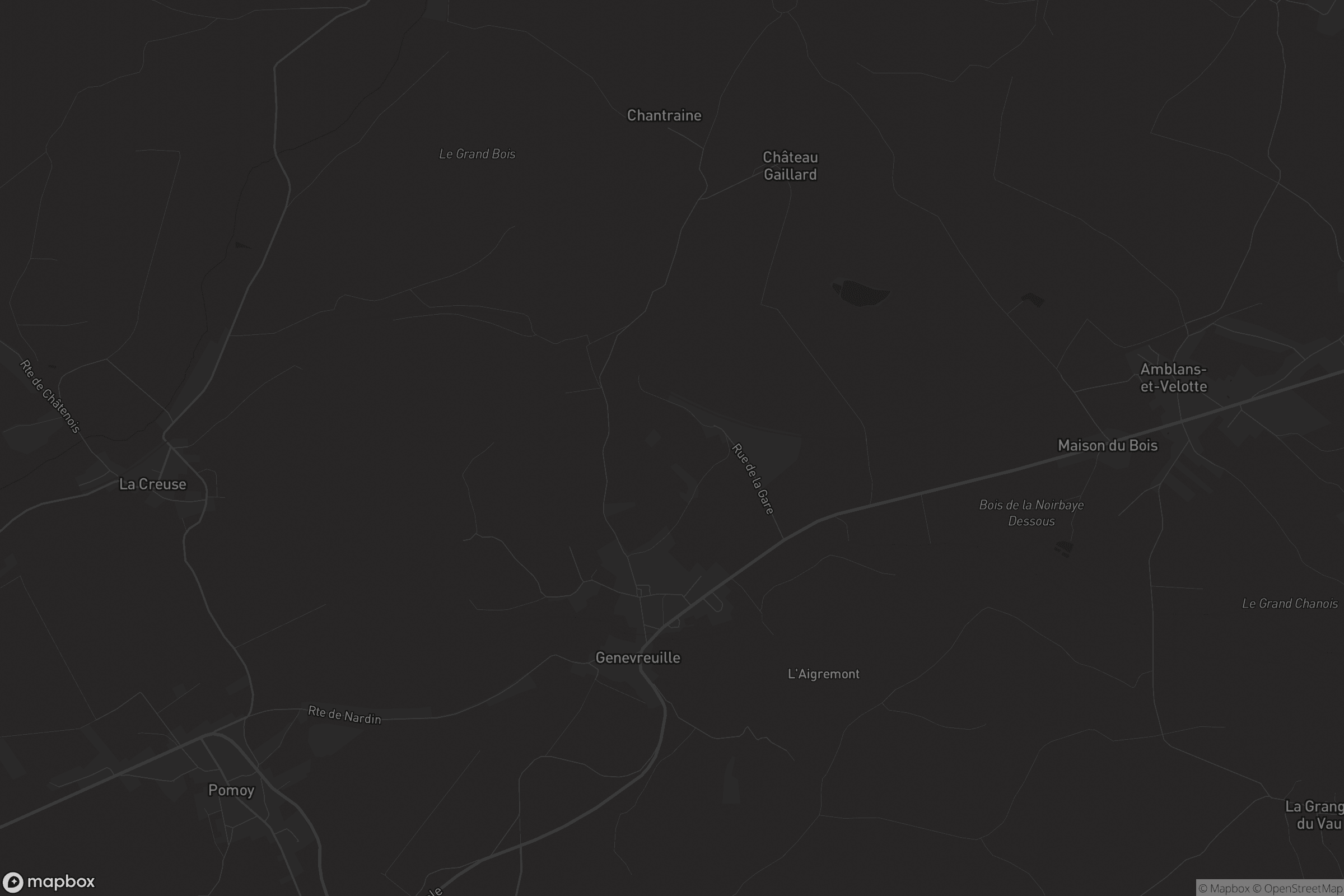 Carte de Genevreuille