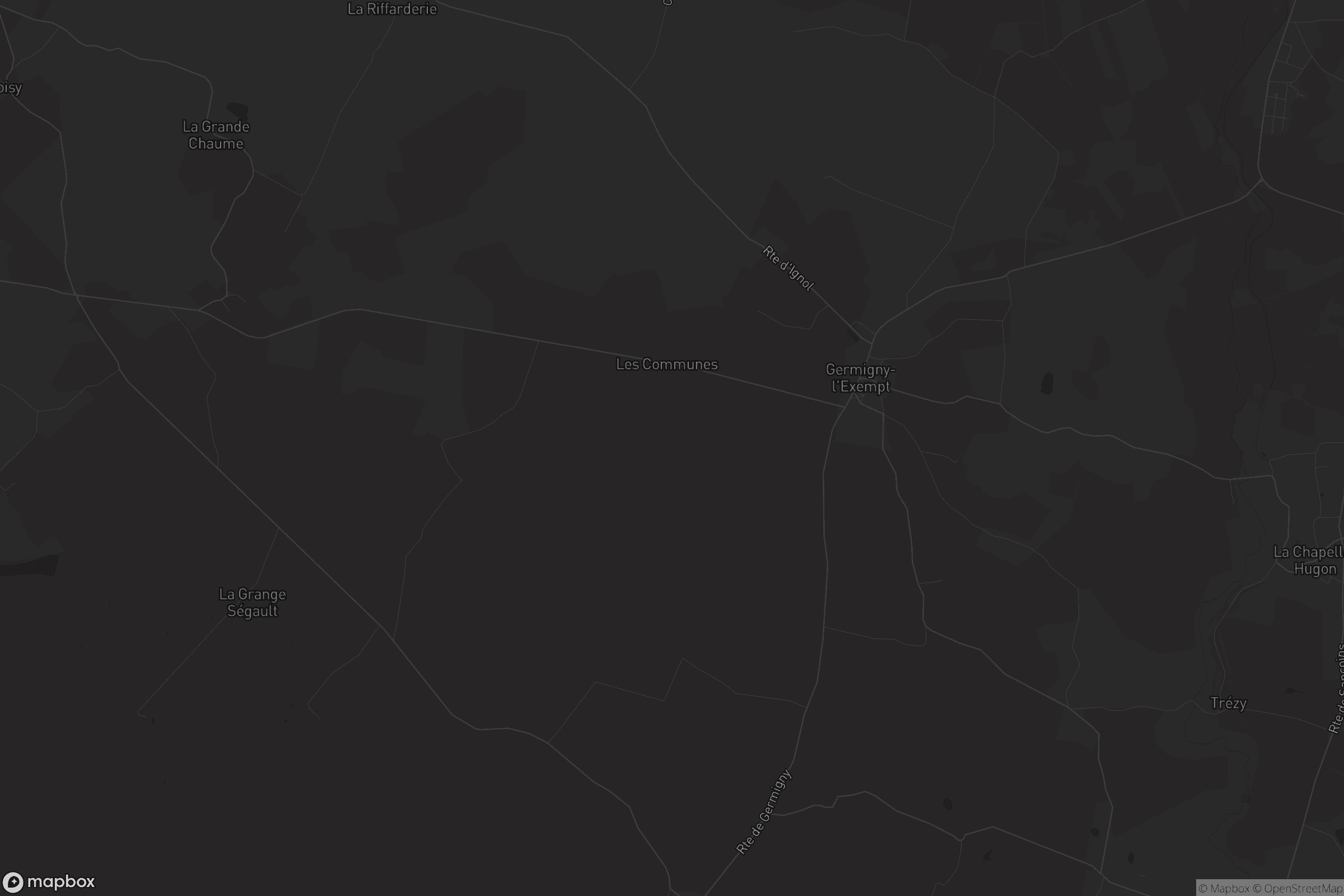 Carte de Germigny-l'Exempt