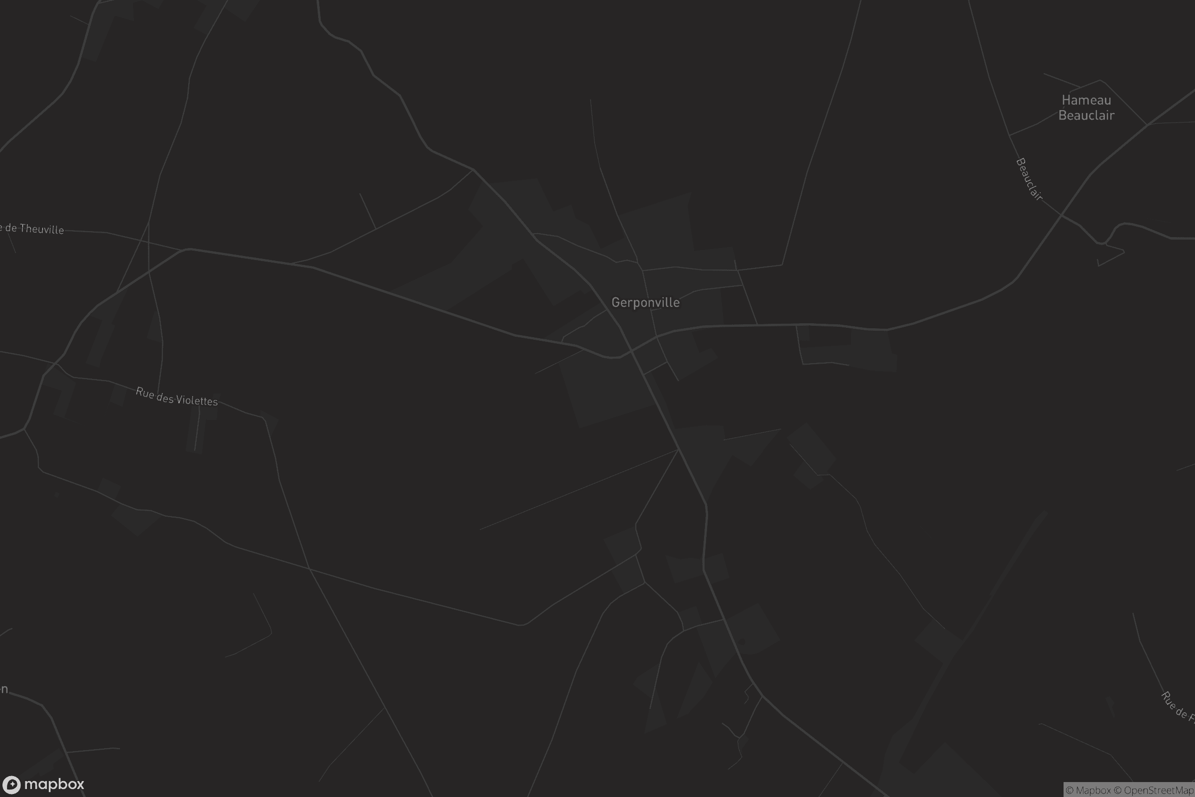 Carte de Gerponville