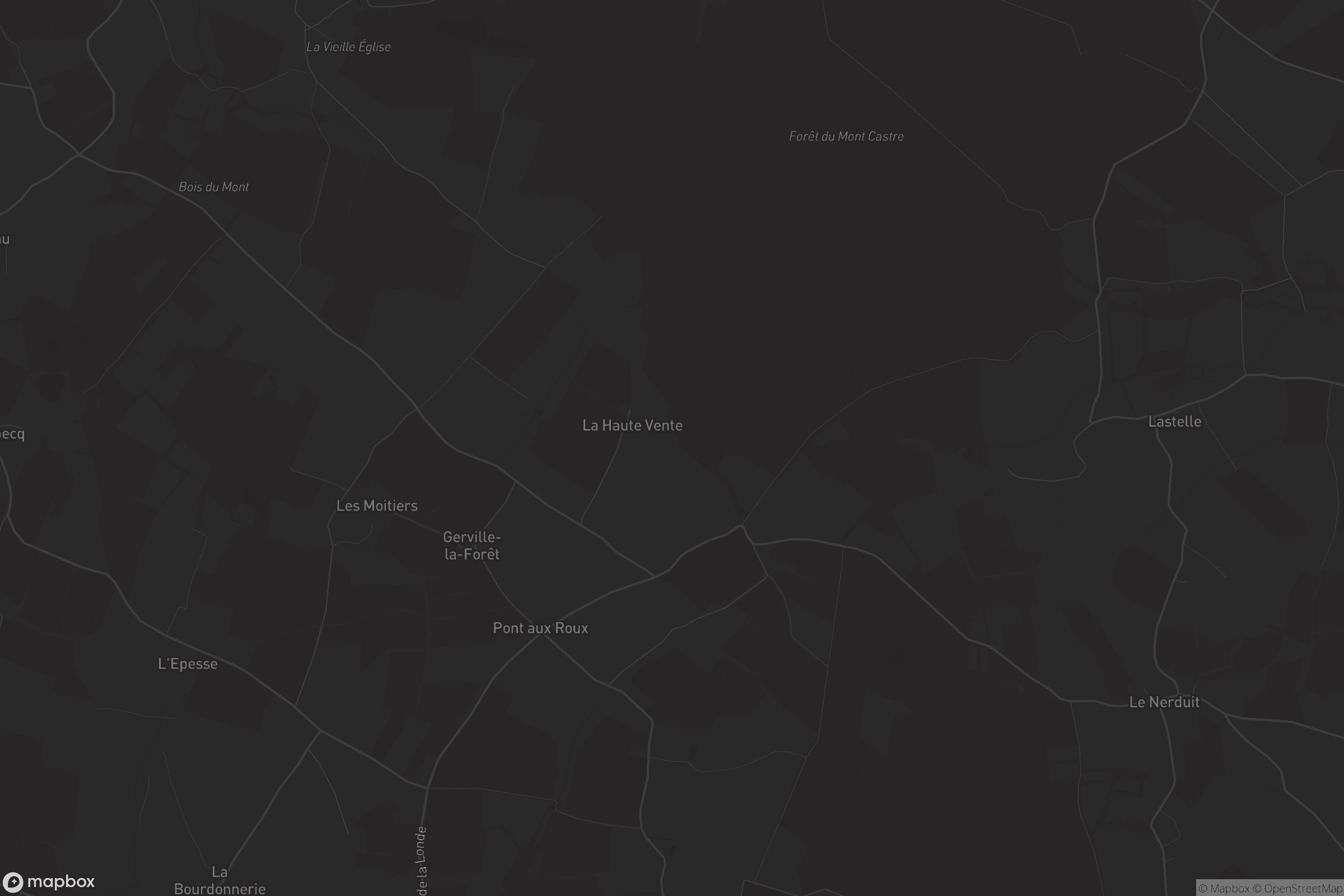 Carte de Gerville-la-Forêt