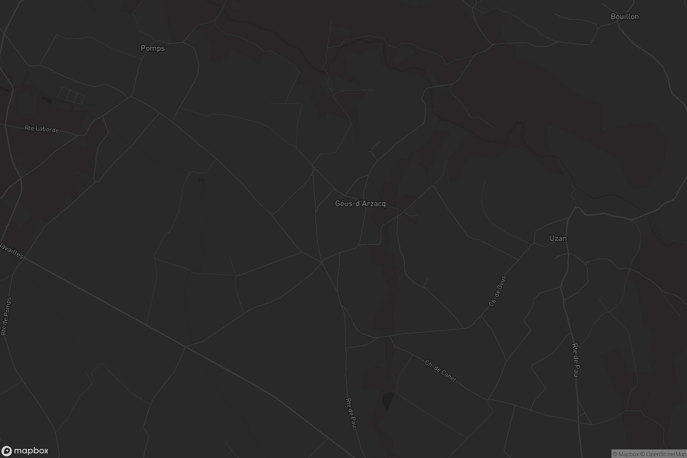 Carte de Géus-d'Arzacq