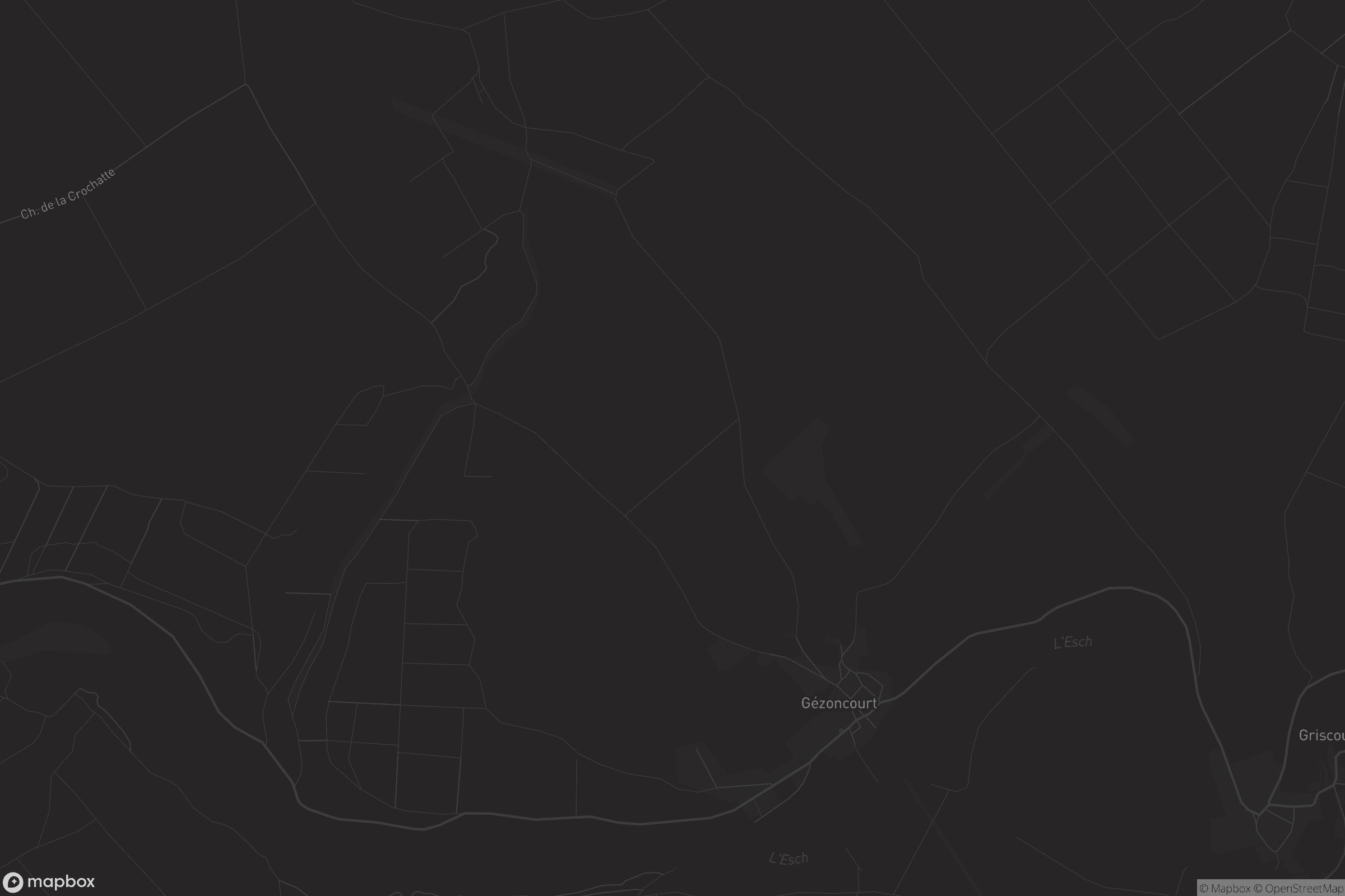 Carte de Gézoncourt