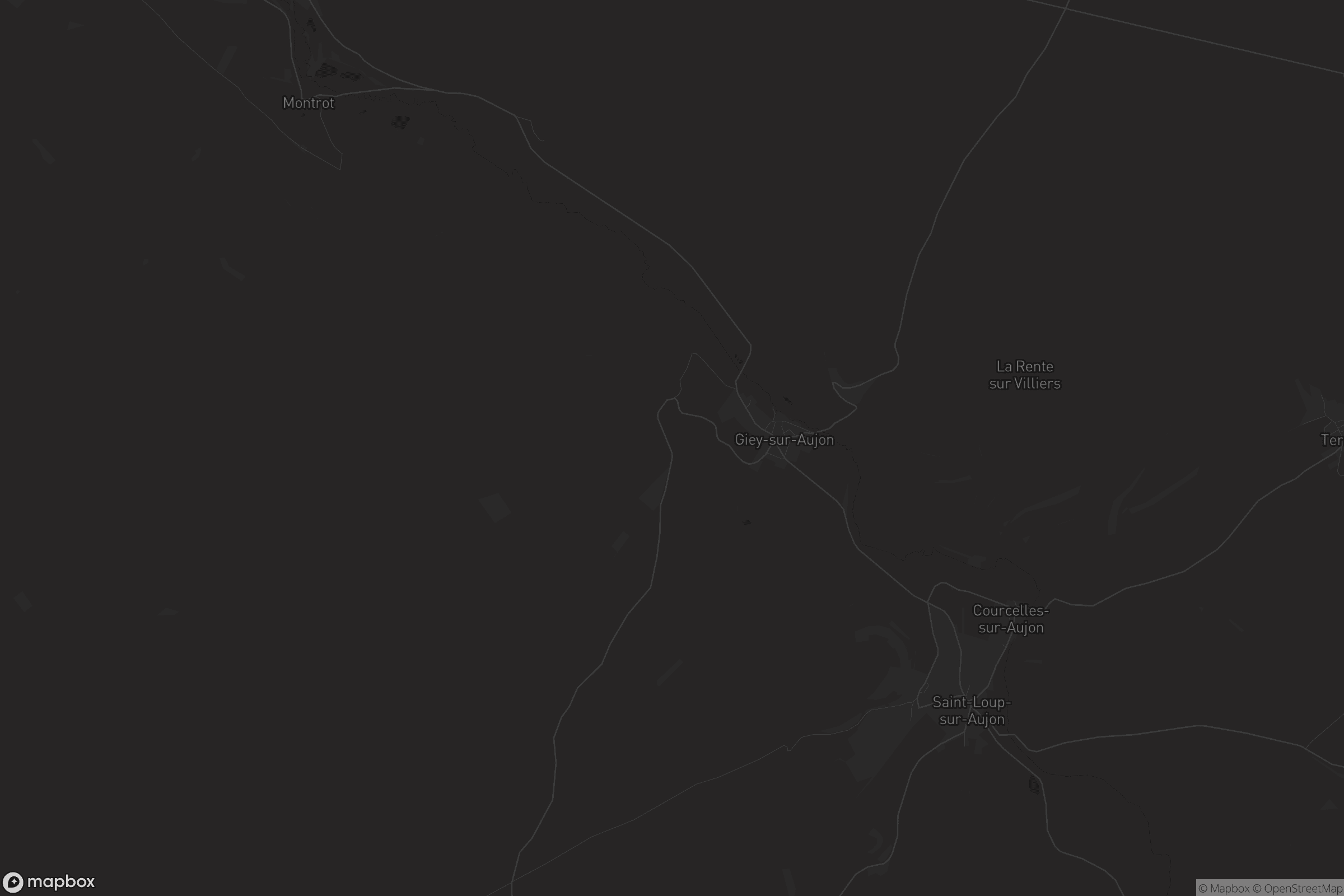 Carte de Giey-sur-Aujon