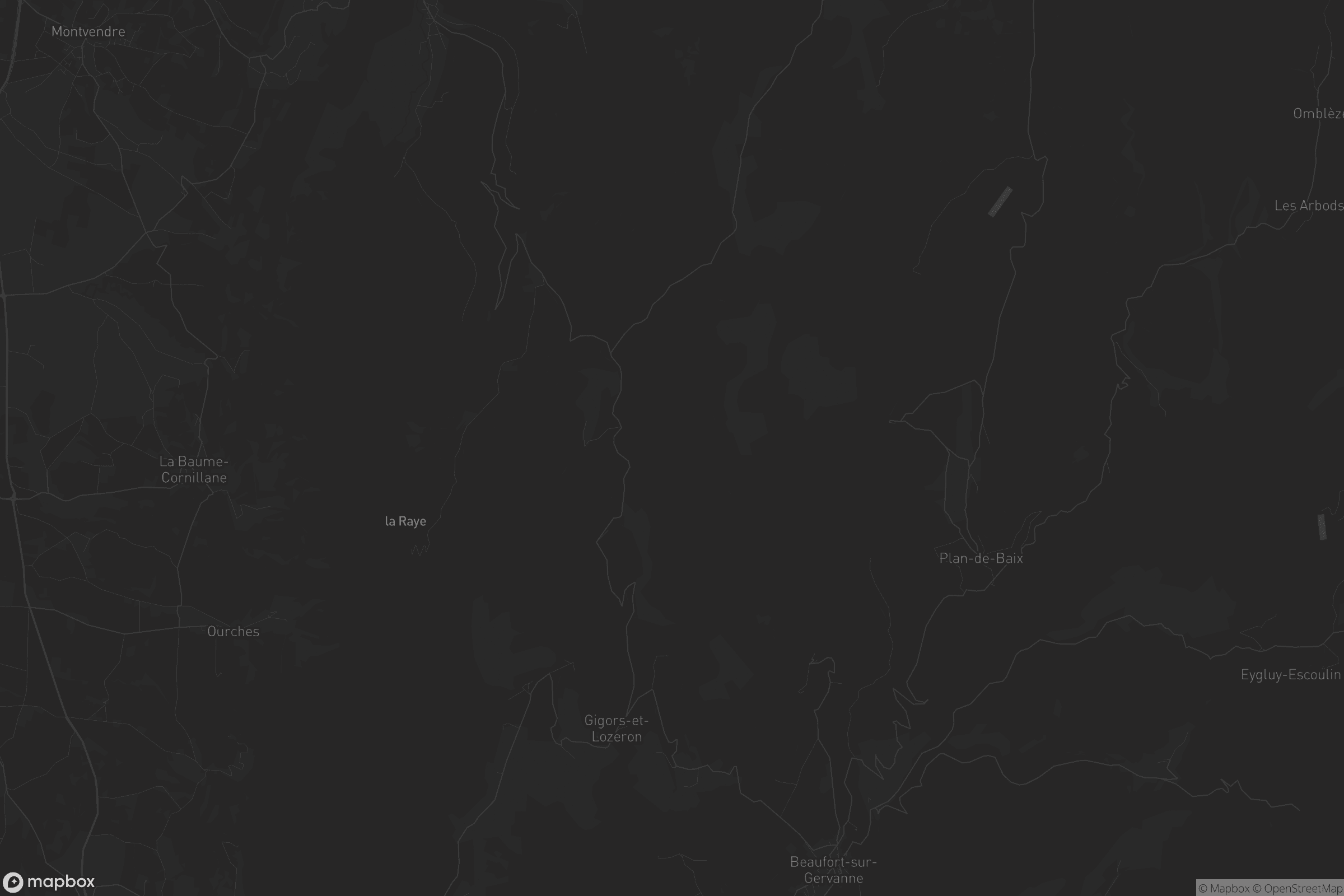 Carte de Gigors-et-Lozeron