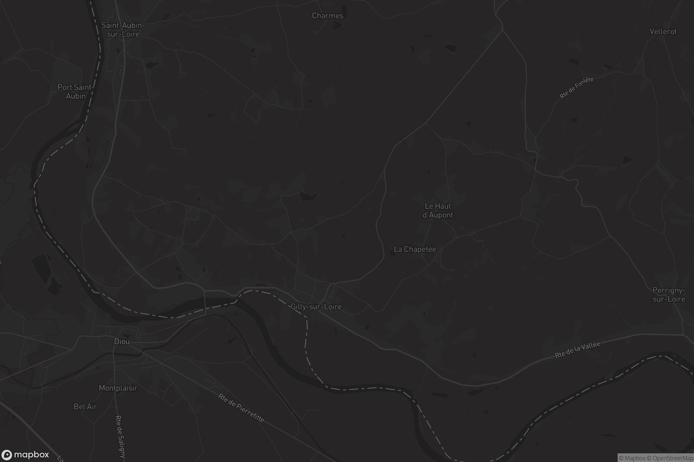 Carte de Gilly-sur-Loire