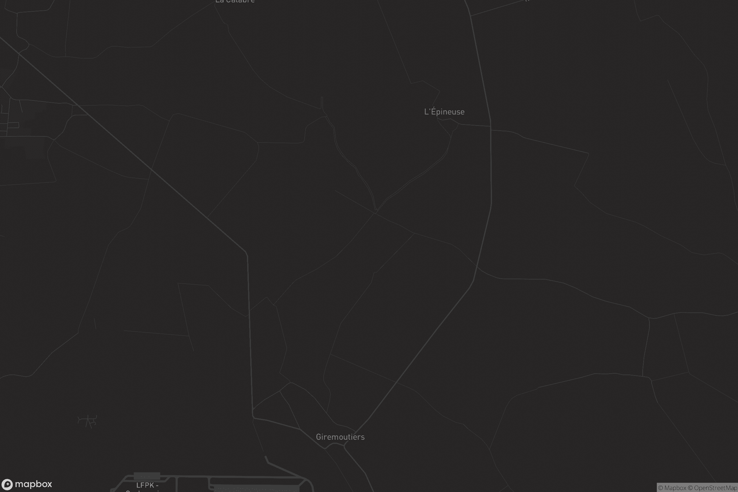 Carte de Giremoutiers